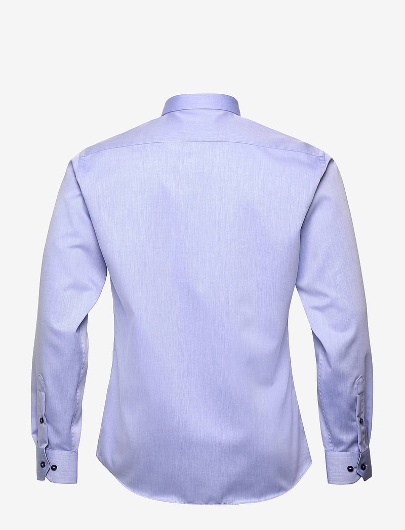 Seven Seas Copenhagen - SEVEN SEAS Fine Twill Contrast | slim - formelle hemden - light blue - 1