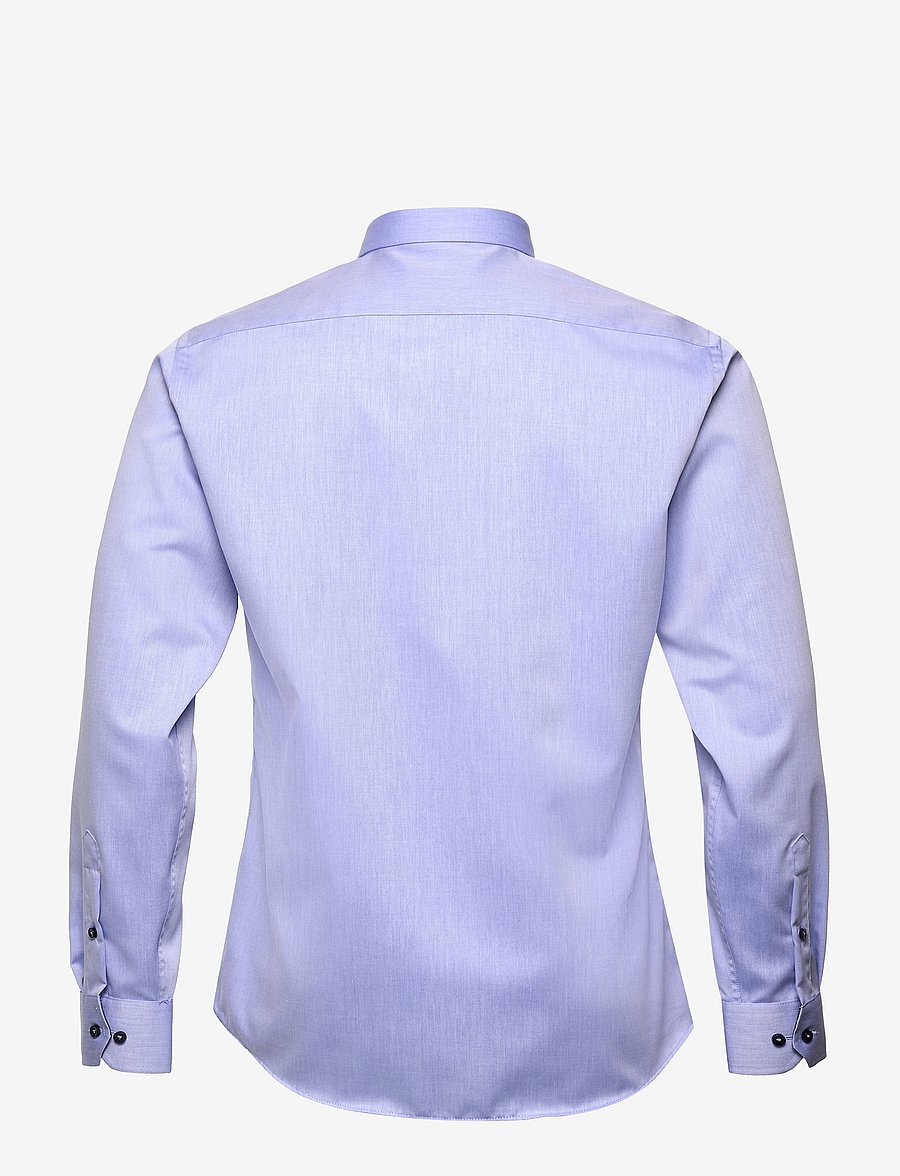 Seven Seas Copenhagen - SEVEN SEAS Fine Twill Contrast | slim - formelle hemden - light blue - 2