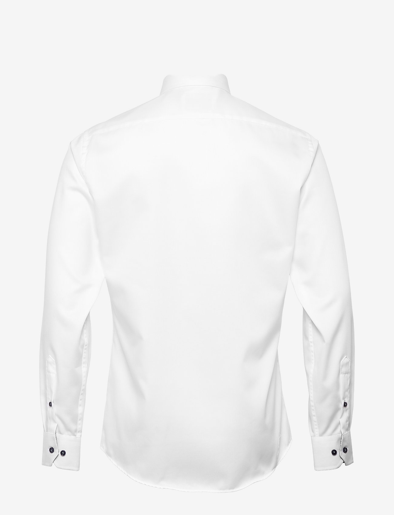 Seven Seas Copenhagen - SEVEN SEAS Fine Twill Contrast | slim - formal shirts - white - 1