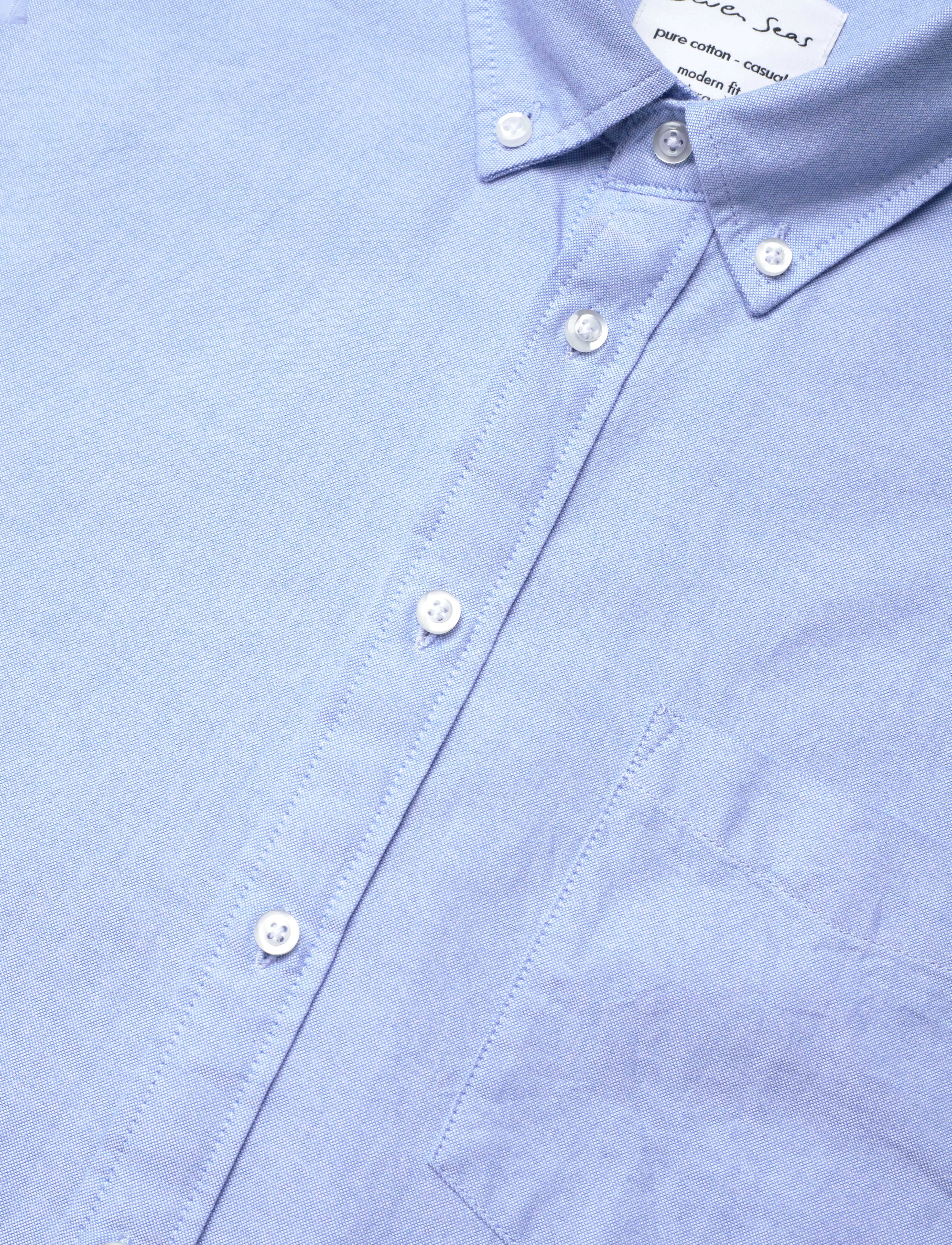 Seven Seas Copenhagen - SEVEN SEAS Oxford | modern - oxfordi särgid - light blue - 3