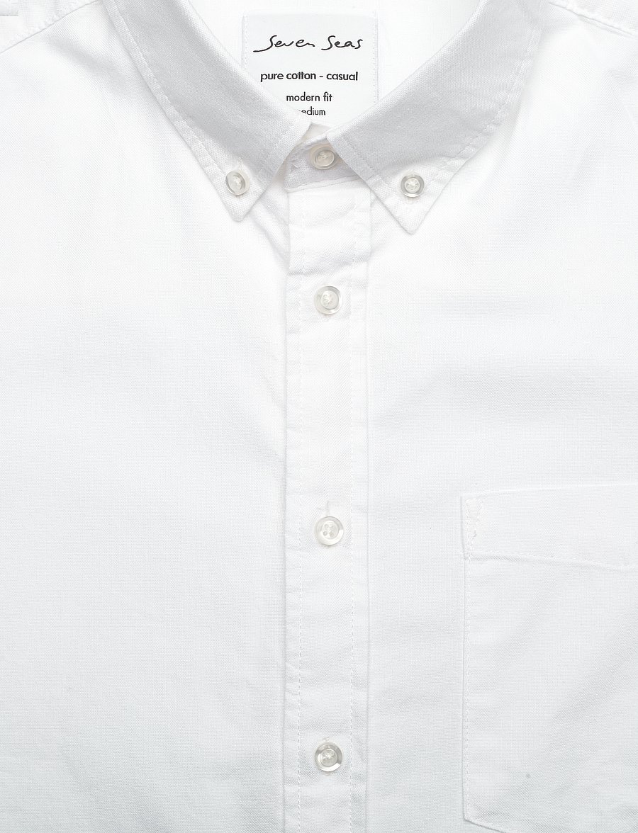 Seven Seas Copenhagen - SEVEN SEAS Oxford | modern - oxford-hemden - white - 3