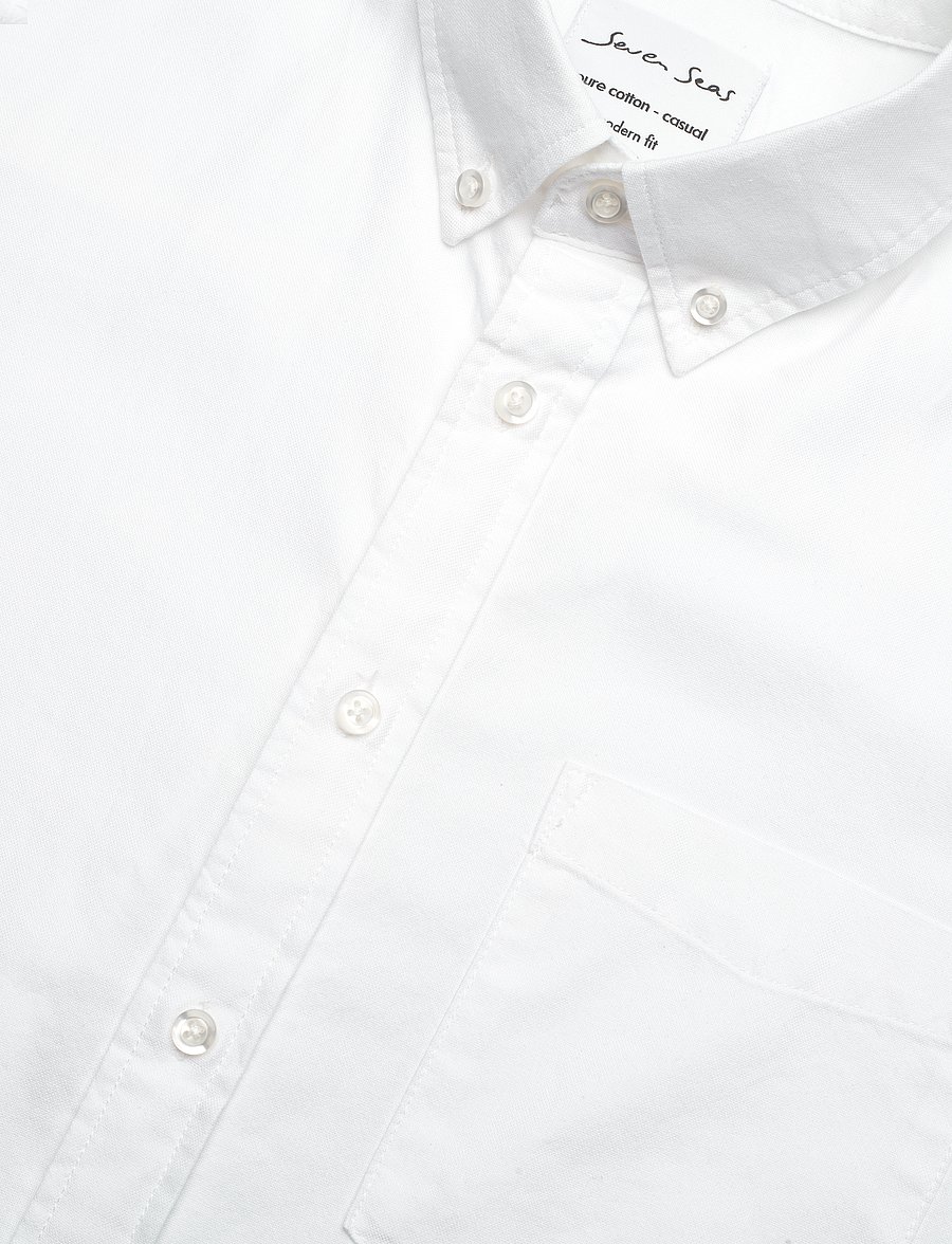 Seven Seas Copenhagen - SEVEN SEAS Oxford | modern - oxford-hemden - white - 4