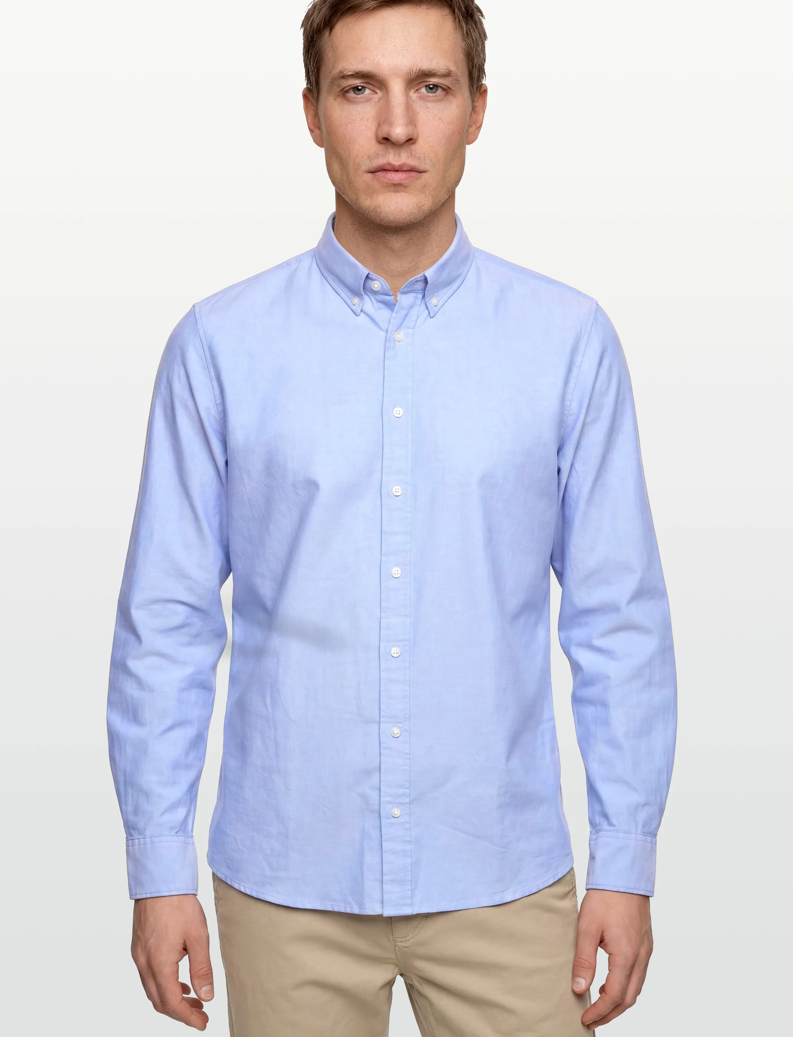 Seven Seas Copenhagen - SEVEN SEAS Oxford | slim - oxford shirts - light blue - 3