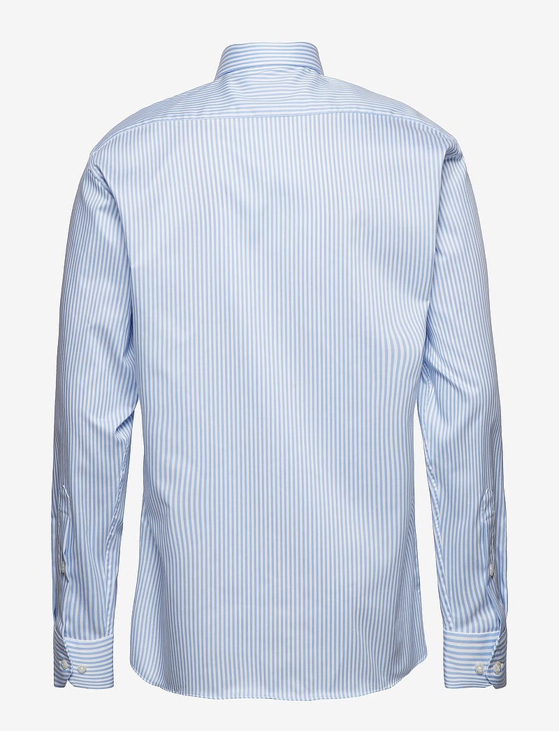Seven Seas Copenhagen - SEVEN SEAS Fine Twill Cadet | modern - striped shirts - light blue - 1