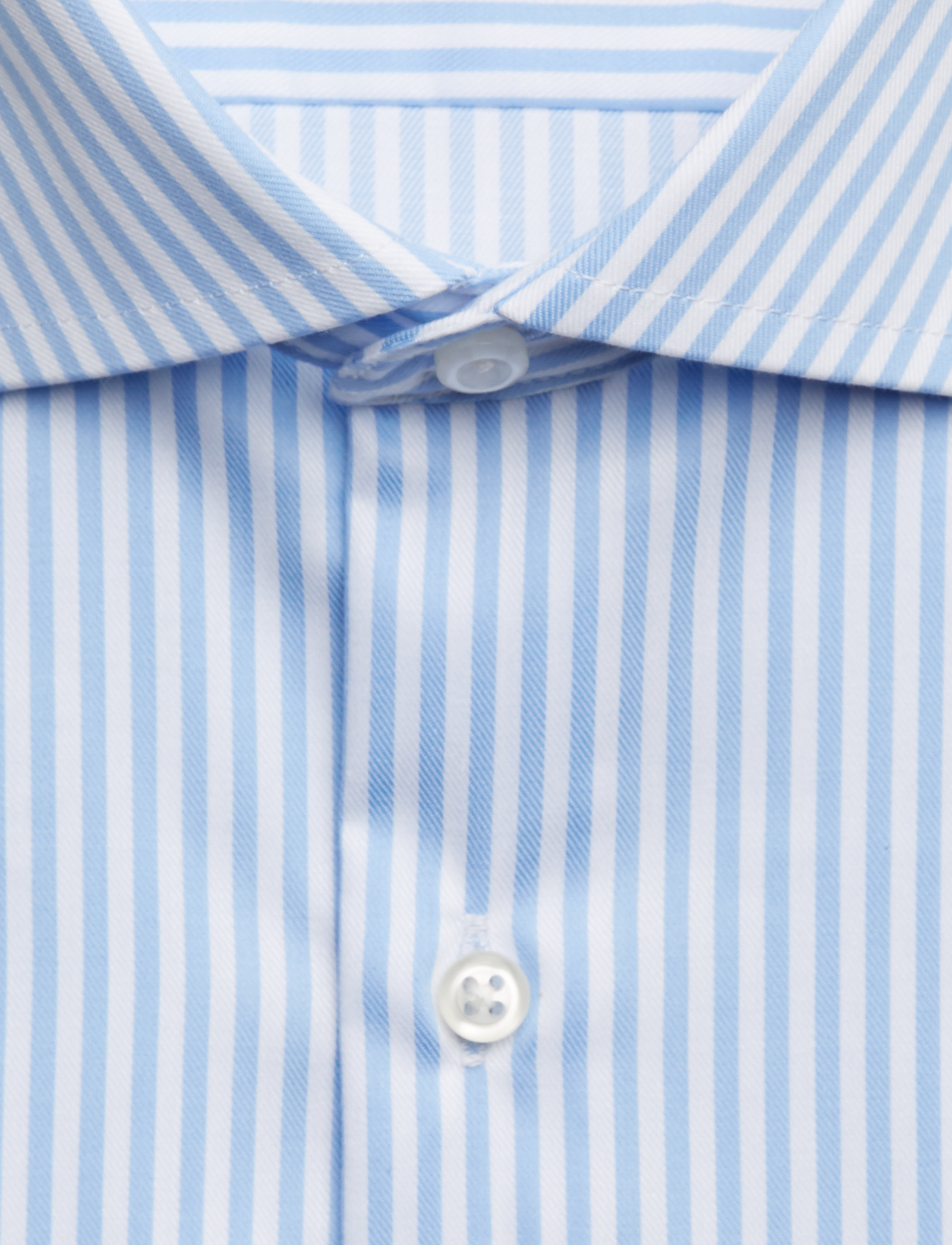 Seven Seas Copenhagen - SEVEN SEAS Fine Twill Cadet | modern - chemises à rayures - light blue - 2