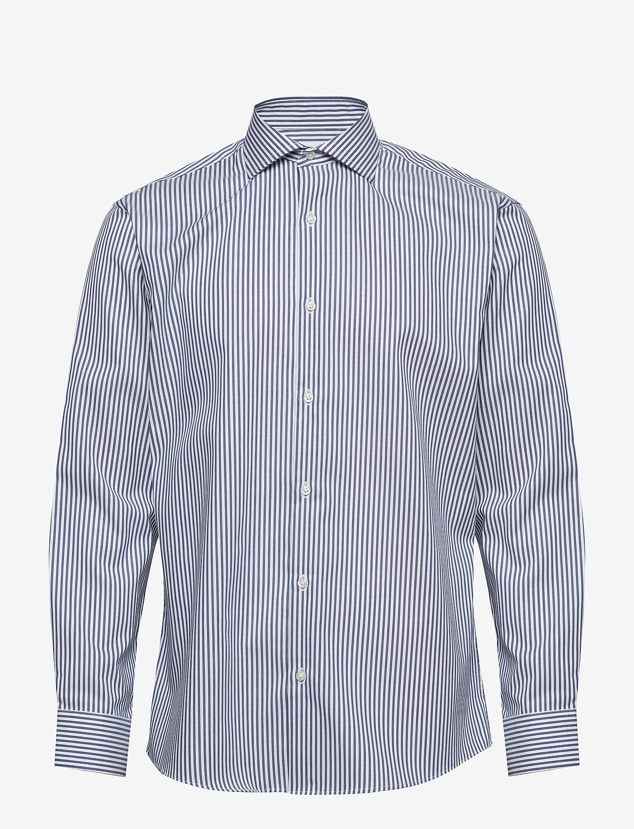 Seven Seas Copenhagen - SEVEN SEAS Fine Twill Cadet | modern - basic skjortor - navy - 0