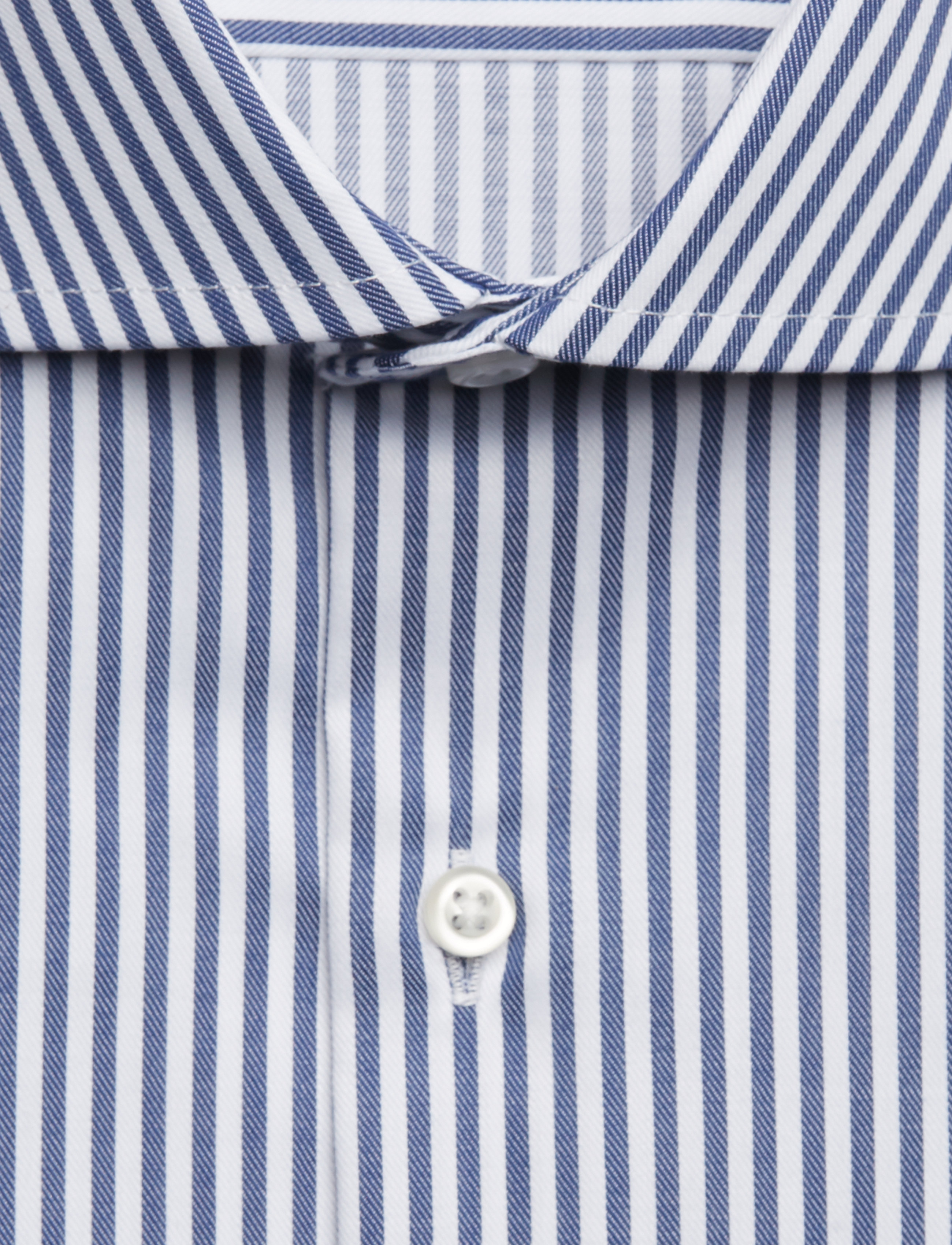 Seven Seas Copenhagen - SEVEN SEAS Fine Twill Cadet | modern - triibulised särgid - navy - 2