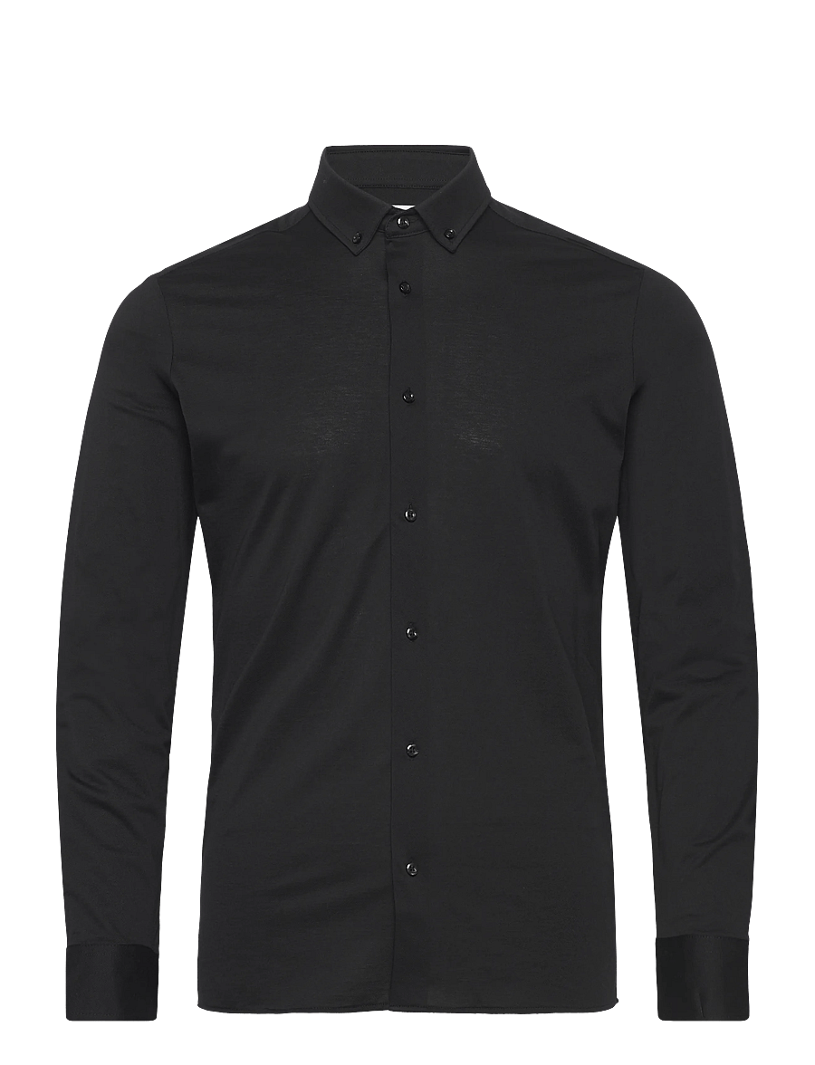 Seven Seas Copenhagen - SEVEN SEAS The Jersey | slim - formelle skjorter - black - 0