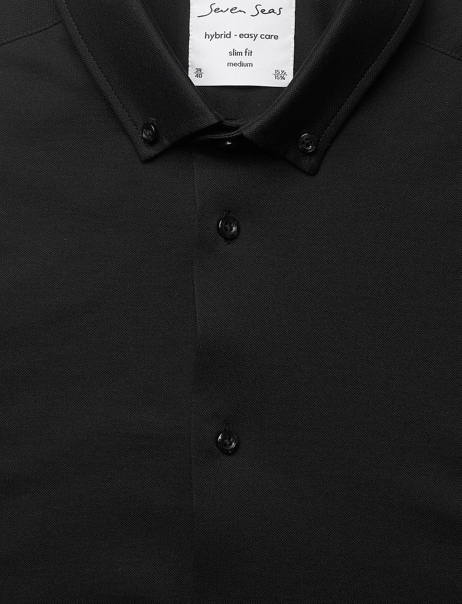 Seven Seas Copenhagen - SEVEN SEAS The Jersey | slim - formelle skjorter - black - 2