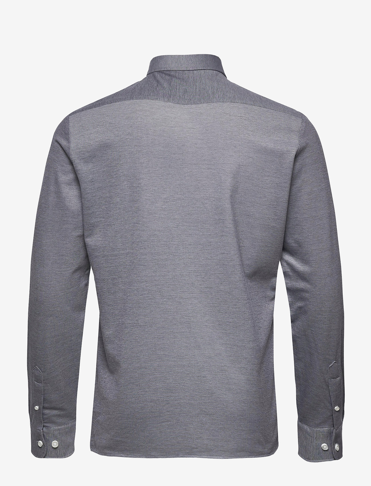 Seven Seas Copenhagen - The Jersey | Men's I LS, Slim fit - pidulikud särgid - grey - 1