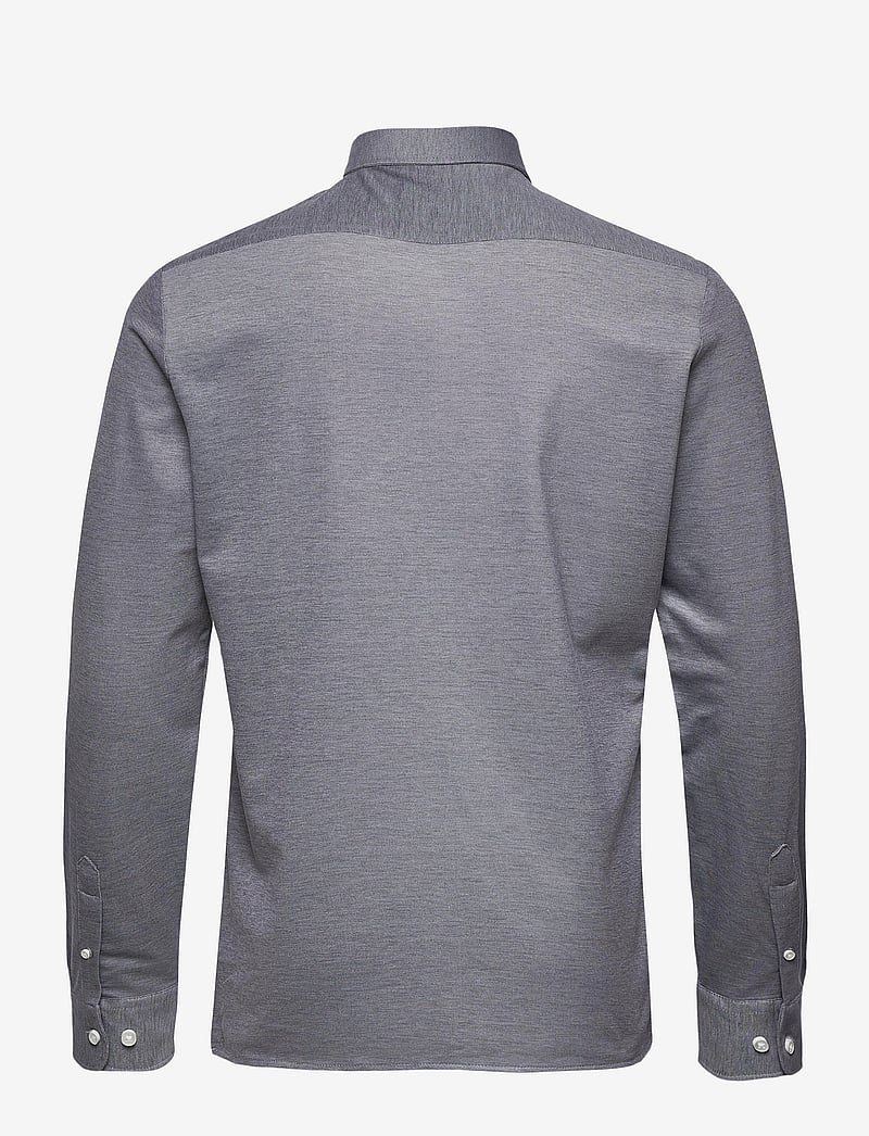 Seven Seas Copenhagen - The Jersey | Men's I LS, Slim fit - pidulikud särgid - grey - 1