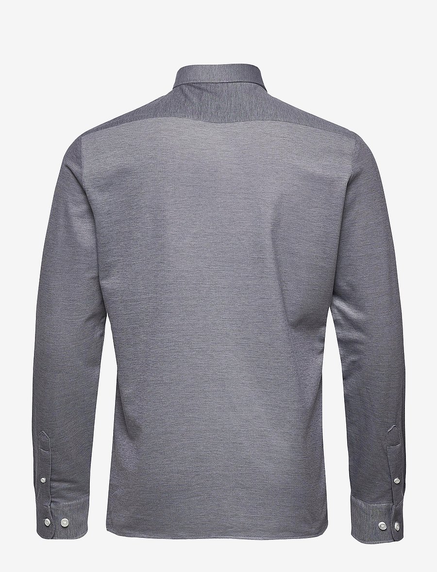 Seven Seas Copenhagen - SEVEN SEAS The Jersey | slim - formelle skjorter - grey - 2