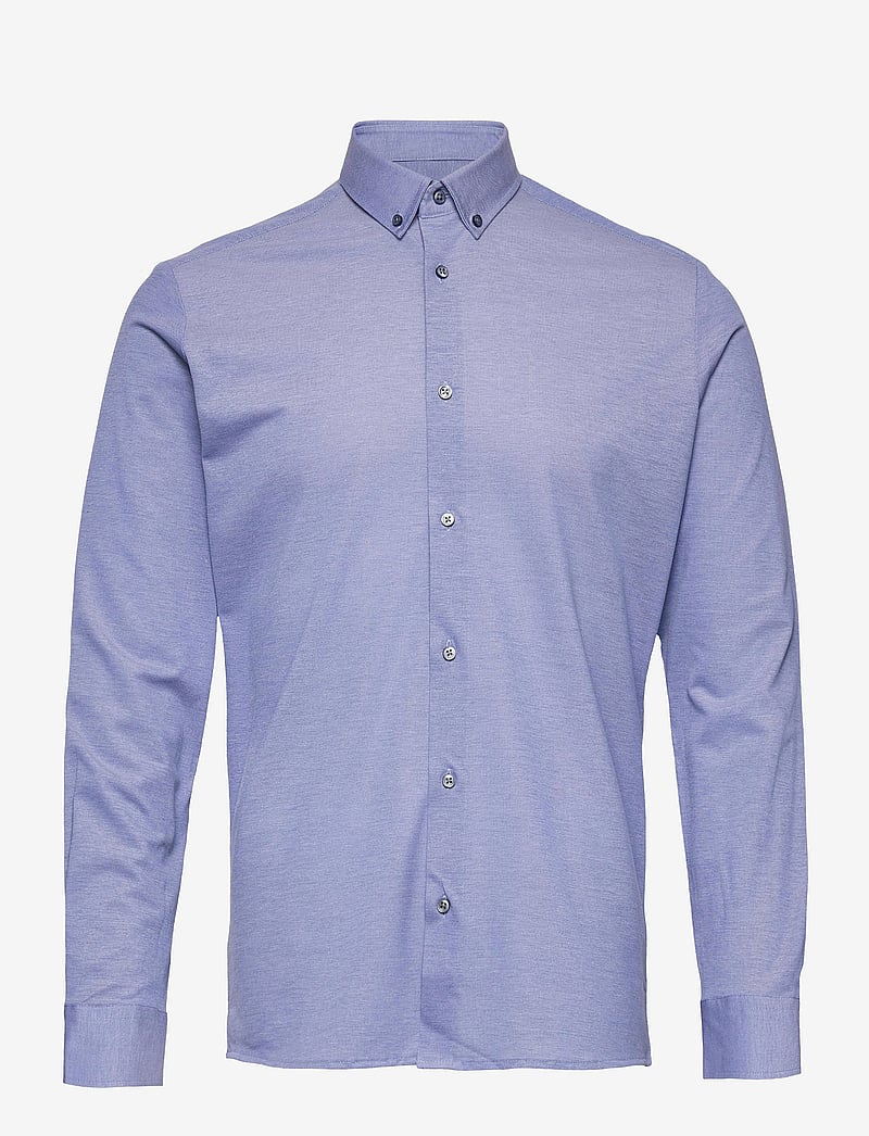 Seven Seas Copenhagen - The Jersey | Men's I LS, Slim fit - pidulikud särgid - light blue - 0