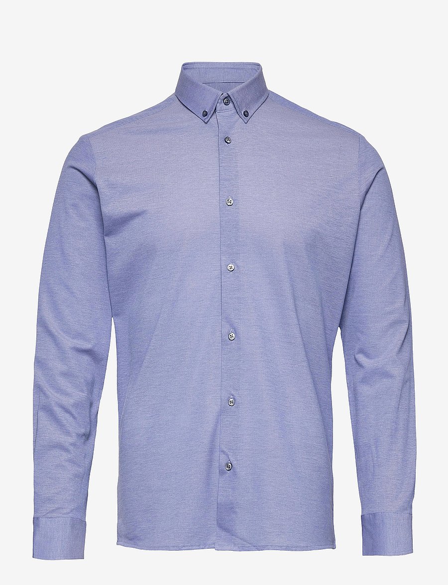 Seven Seas Copenhagen - SEVEN SEAS The Jersey | slim - formelle hemden - light blue - 0