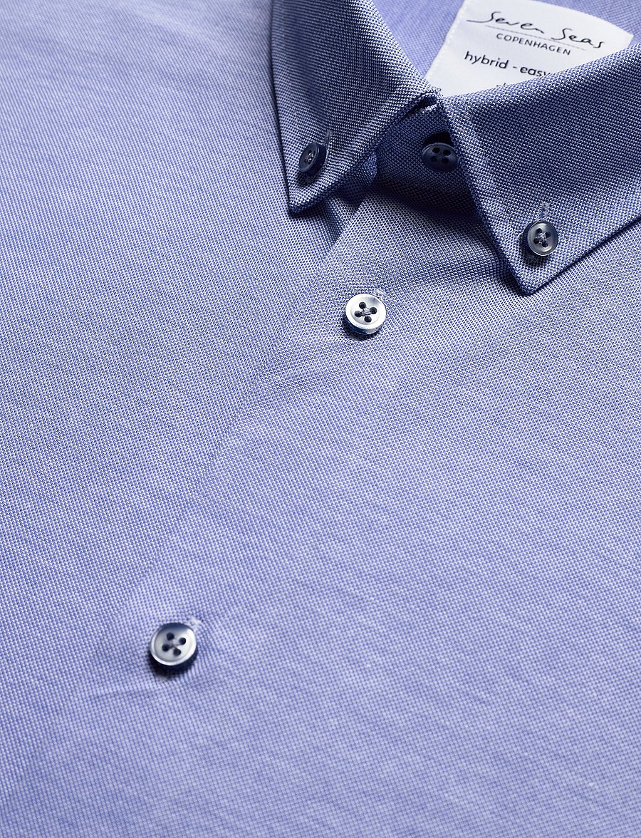 Seven Seas Copenhagen - SEVEN SEAS The Jersey | slim - formelle hemden - light blue - 3