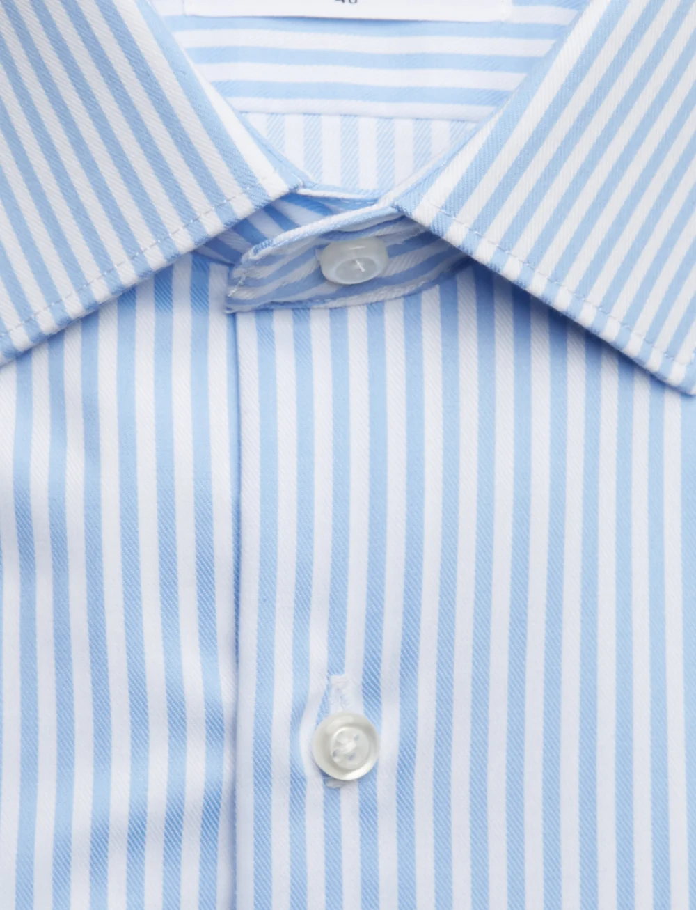 Seven Seas Copenhagen - SEVEN SEAS Fine Twill Cadet | slim - kostymskjortor - light blue - 2