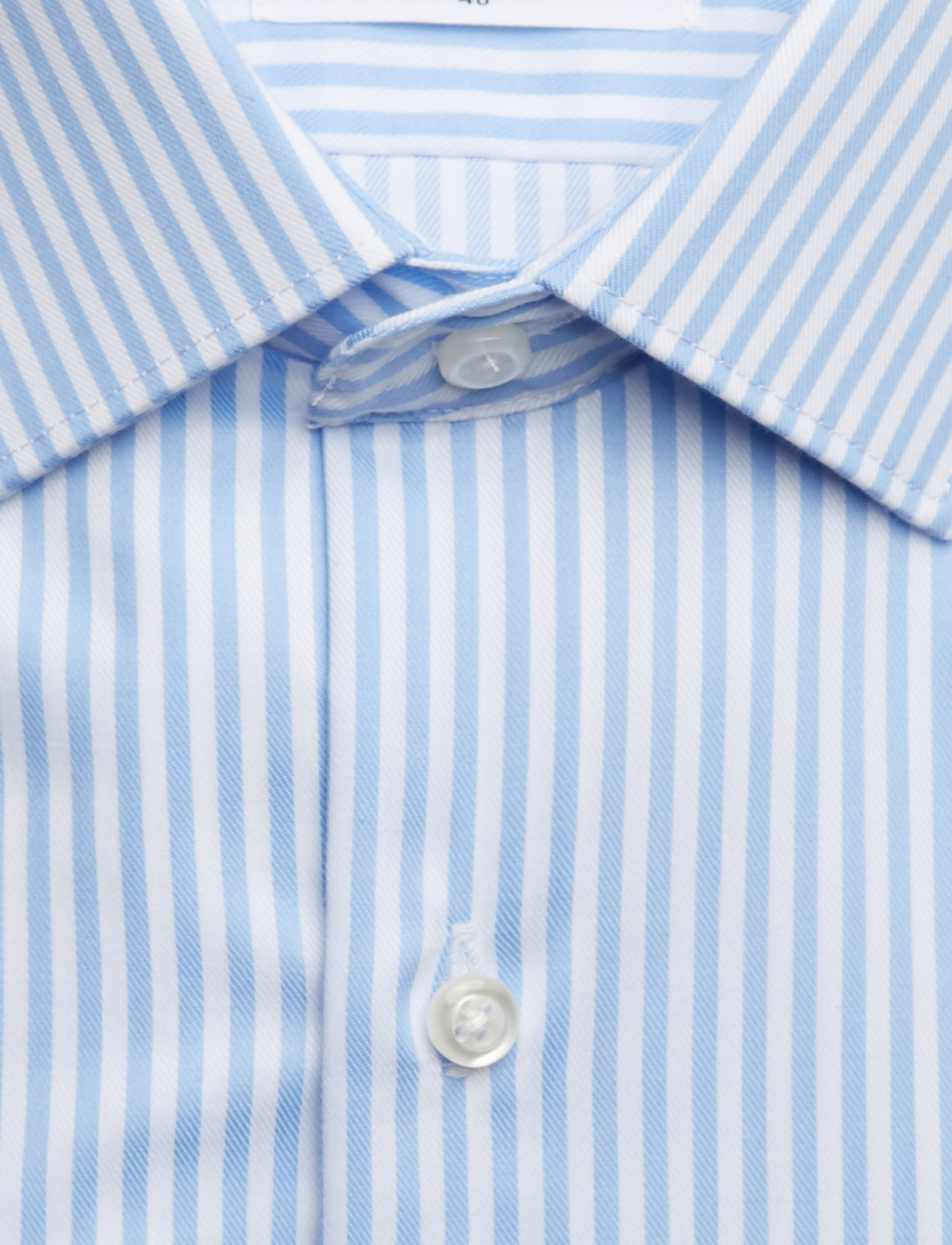 Seven Seas Copenhagen - SEVEN SEAS Fine Twill Cadet | slim - laveste priser - light blue - 2