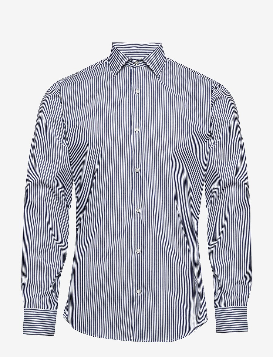 Seven Seas Copenhagen - SEVEN SEAS Fine Twill Cadet | slim - chemises d'affaires - navy - 1