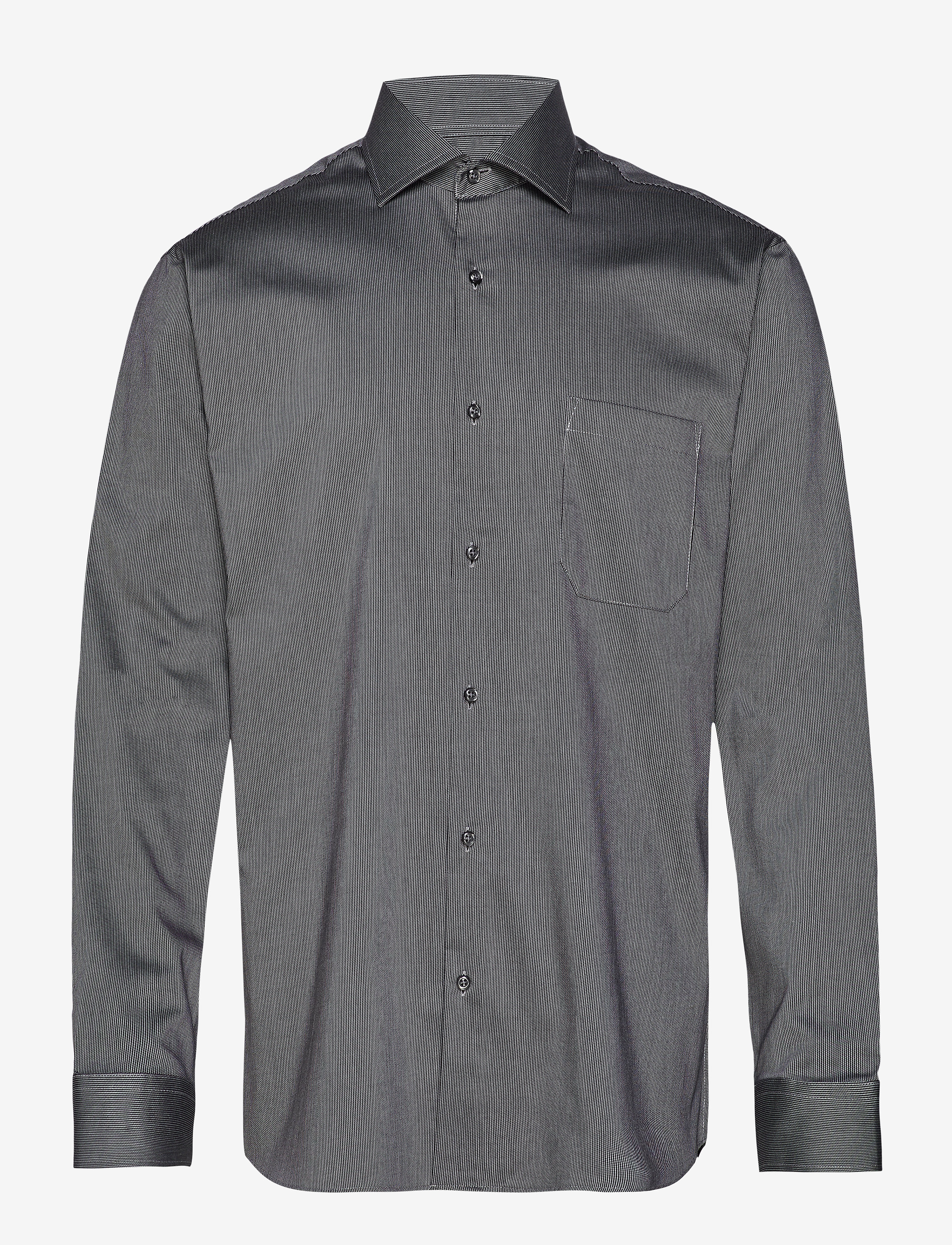 SEVEN SEAS Fine Twill California | modern - DARK GREY