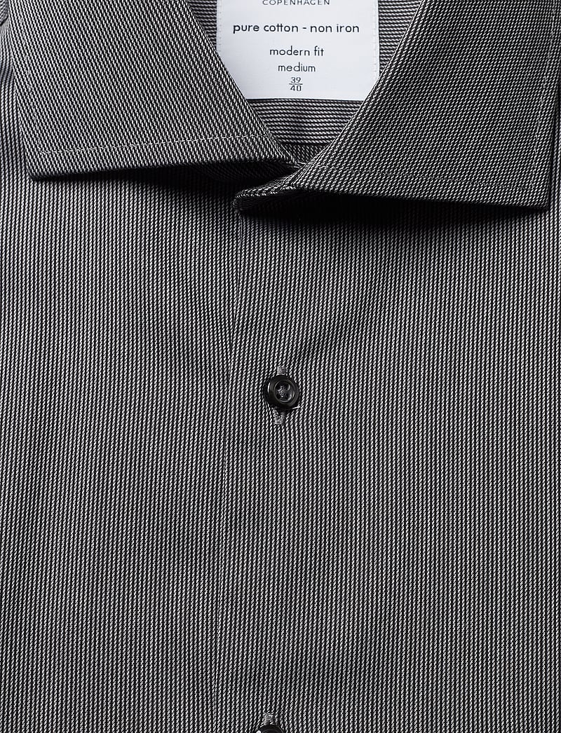 Seven Seas Copenhagen - SEVEN SEAS Fine Twill California | modern - stribede skjorter - dark grey - 2