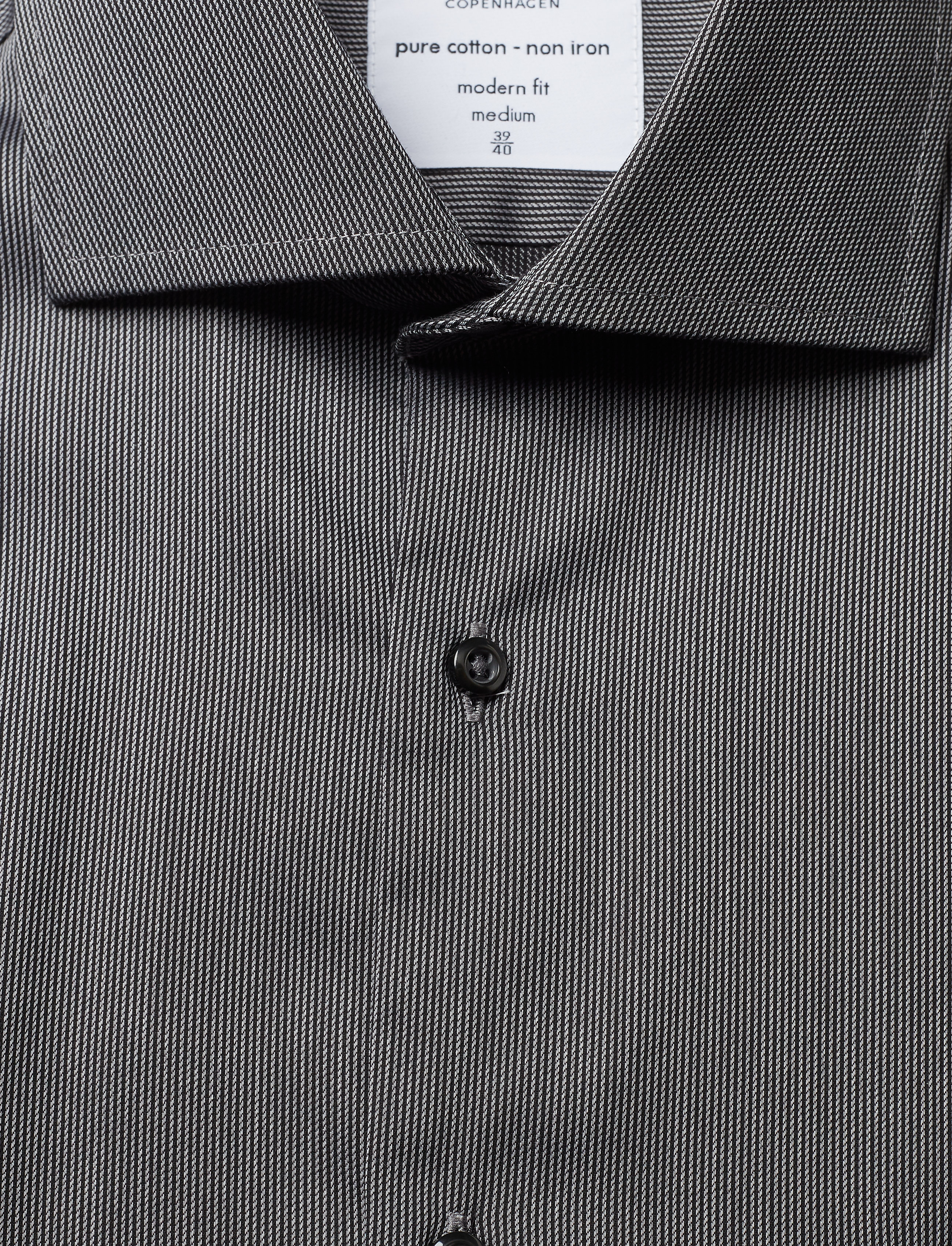 Seven Seas Copenhagen - SEVEN SEAS Fine Twill California | modern - dark grey - 2