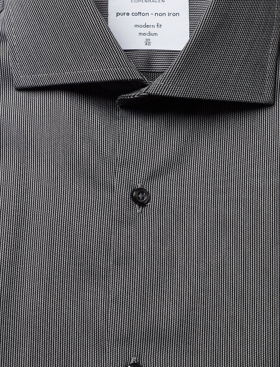 Seven Seas Copenhagen - SEVEN SEAS Fine Twill California | modern - dark grey - 2