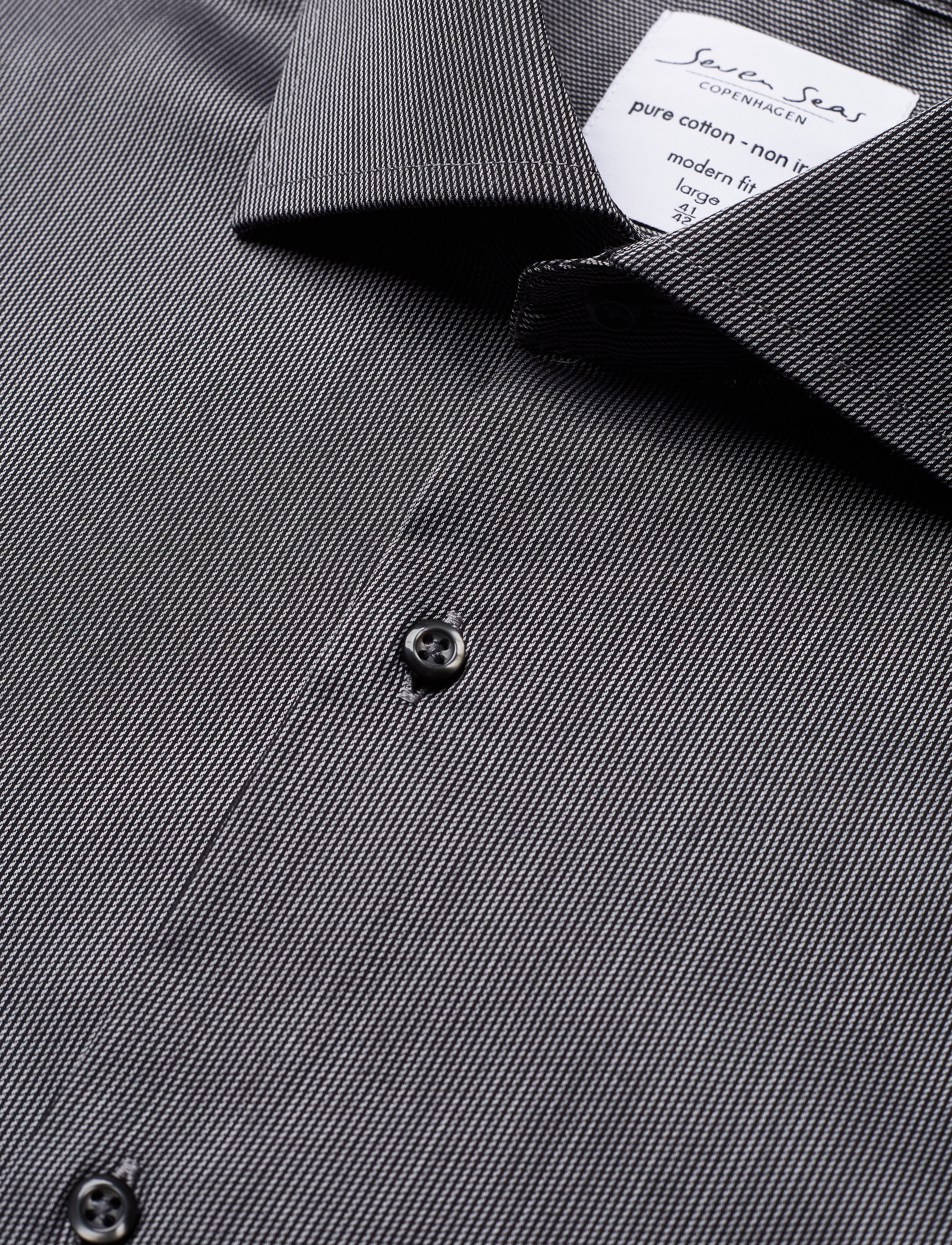 Seven Seas Copenhagen - SEVEN SEAS Fine Twill California | modern - dark grey - 3