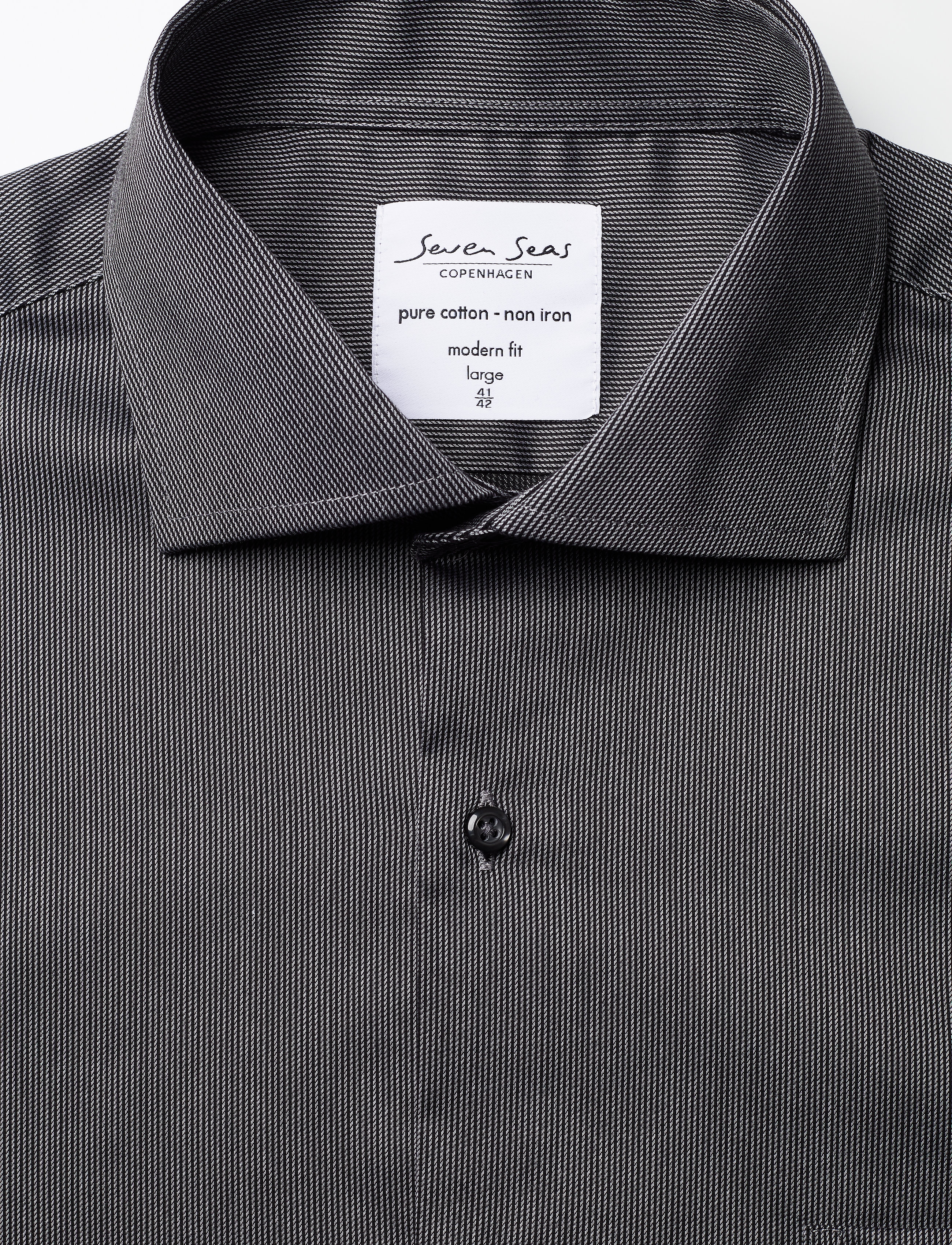 Seven Seas Copenhagen - SEVEN SEAS Fine Twill California | modern - dark grey - 4