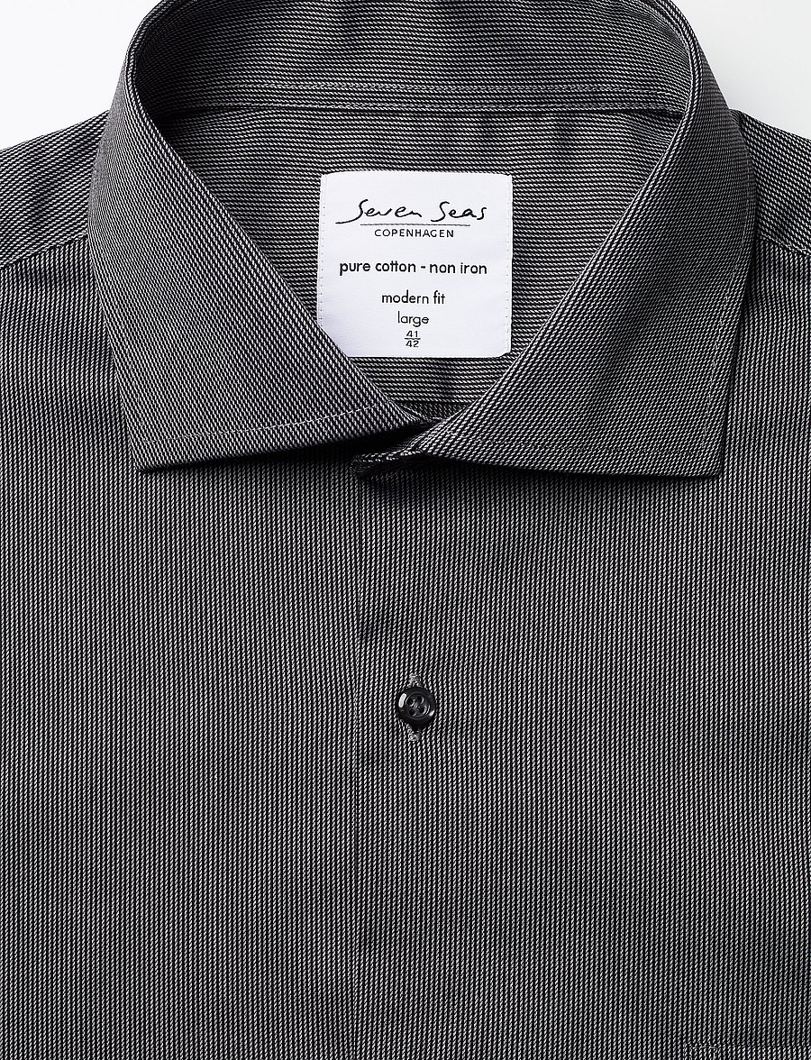 Seven Seas Copenhagen - SEVEN SEAS Fine Twill California | modern - dark grey - 4