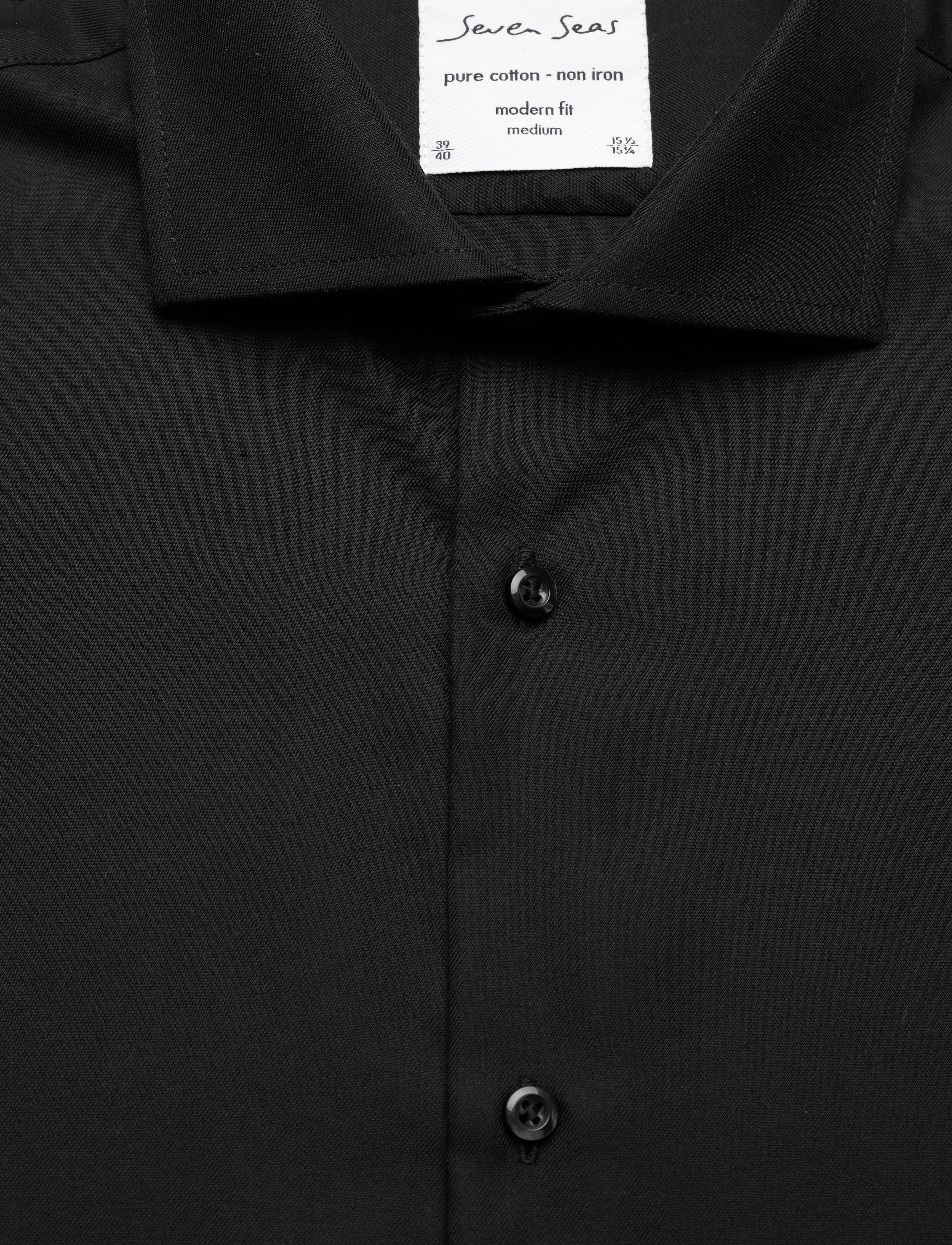 Seven Seas Copenhagen - SEVEN SEAS Fine Twill | modern | s/s - kollektsioonid - black - 2