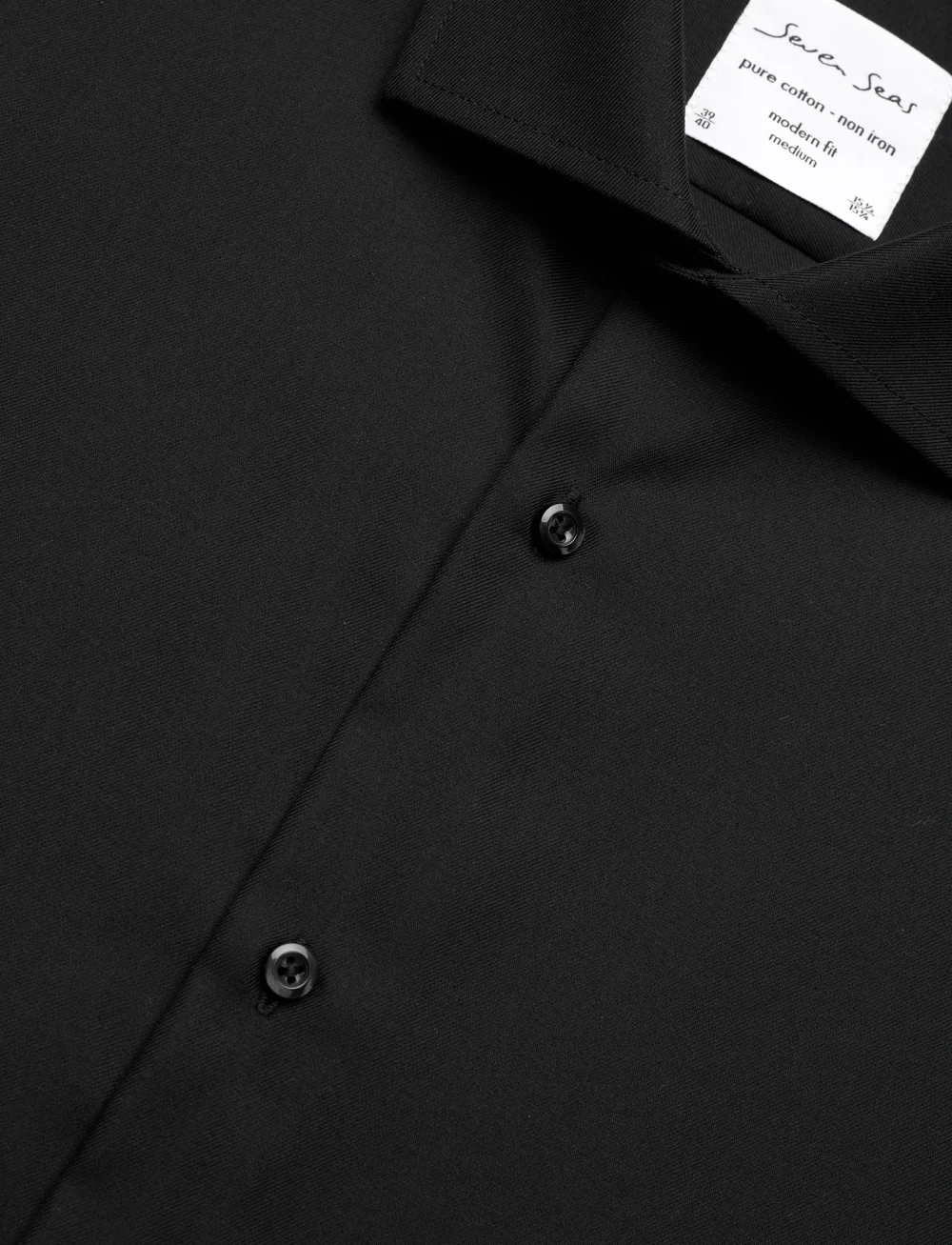Seven Seas Copenhagen - SEVEN SEAS Fine Twill | modern | s/s - kolekcijas - black - 3