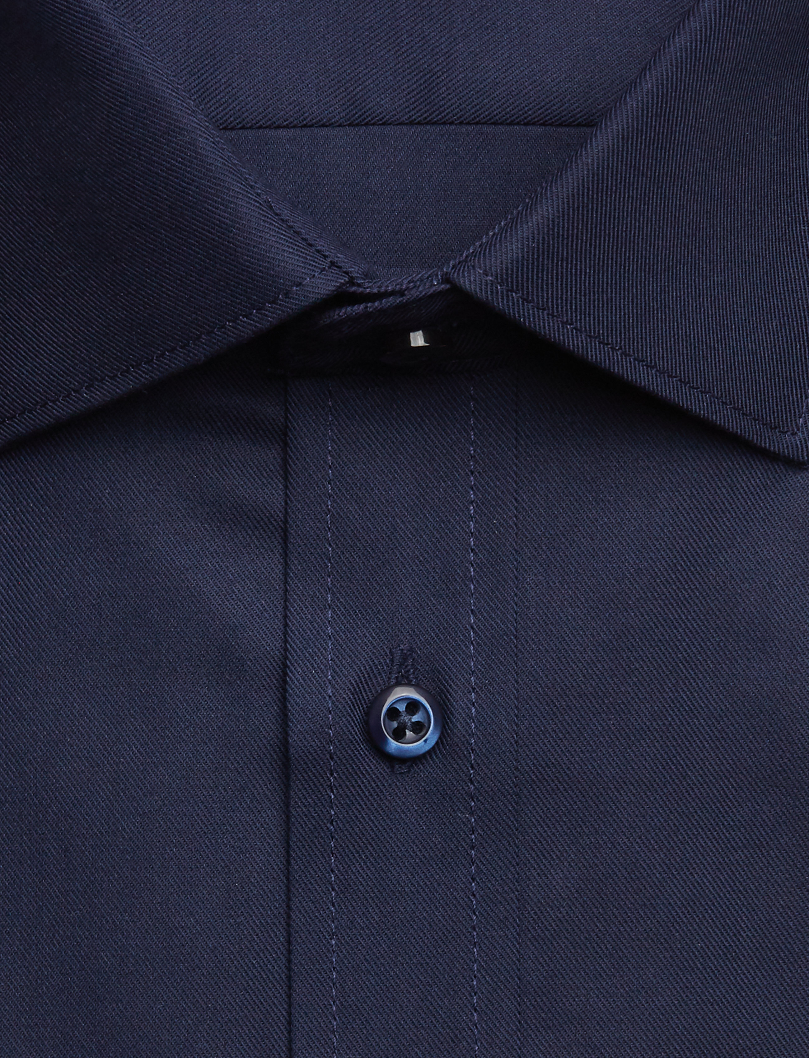 Seven Seas Copenhagen - SEVEN SEAS Fine Twill | slim - formal shirts - navy - 2