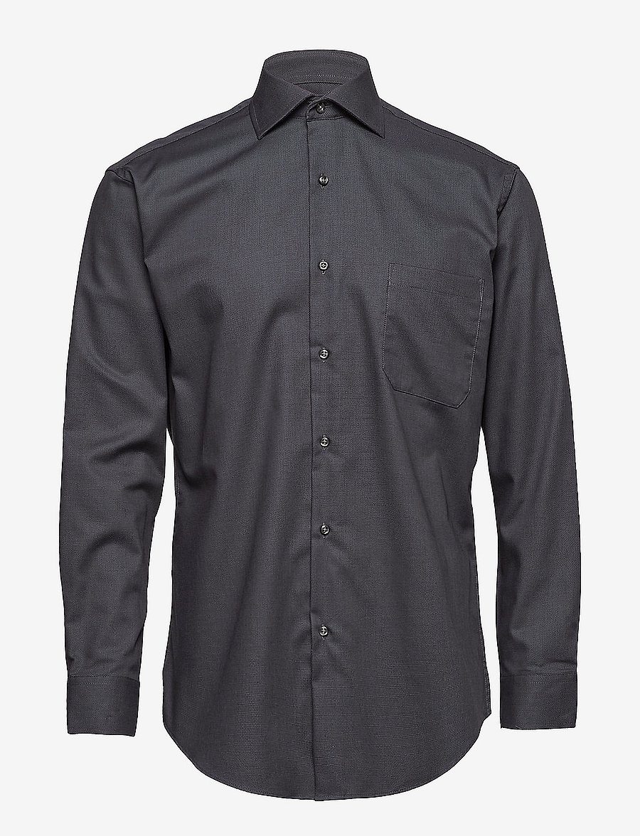 Seven Seas Copenhagen - SEVEN SEAS Royal Oxford | modern - oxford-hemden - charcoal - 0