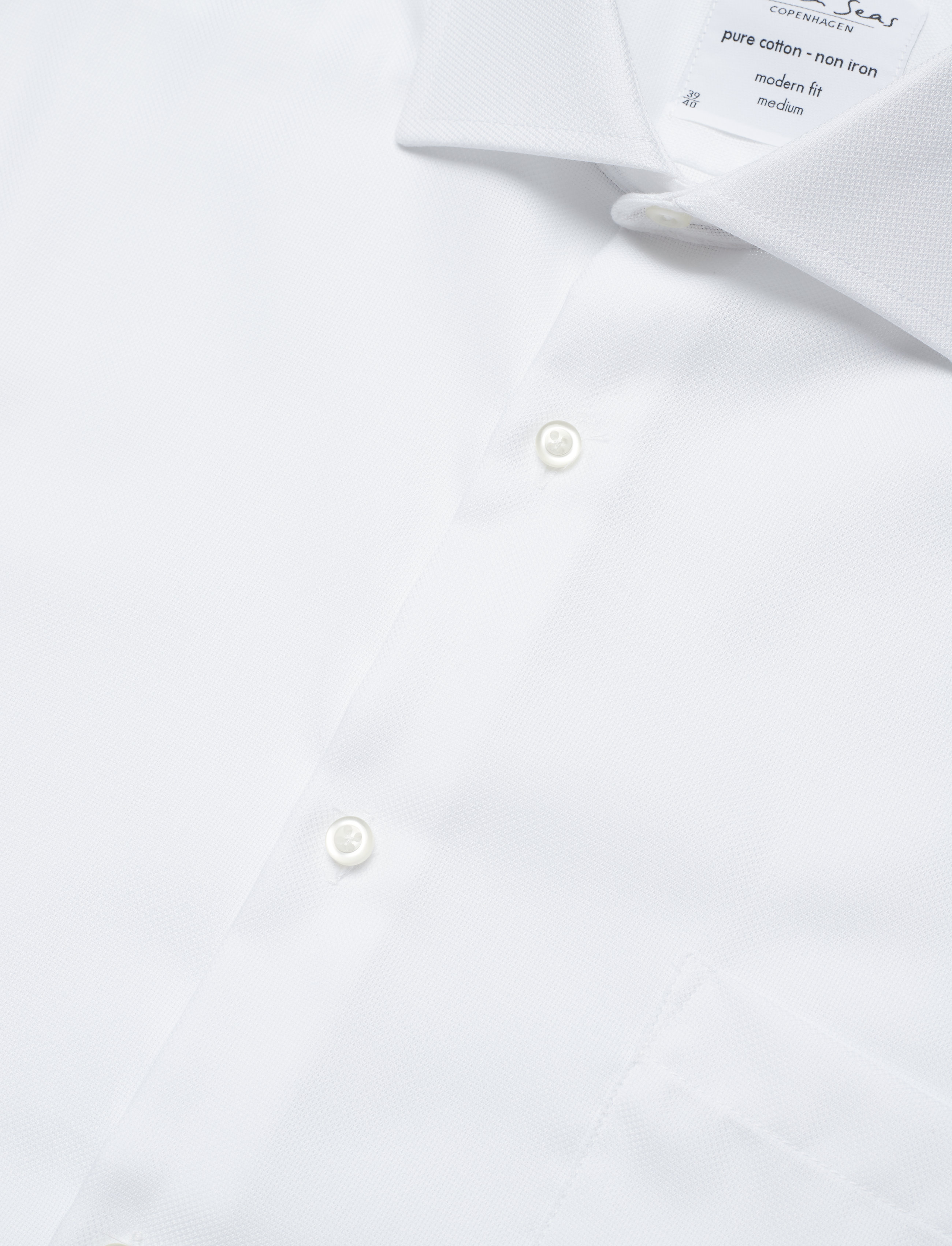 Seven Seas Copenhagen - SEVEN SEAS Royal Oxford | modern - oxford-hemden - white - 3