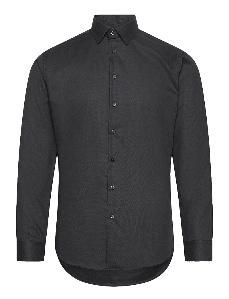 Seven Seas Copenhagen - SEVEN SEAS Royal Oxford | slim - oxford-hemden - charcoal - 0