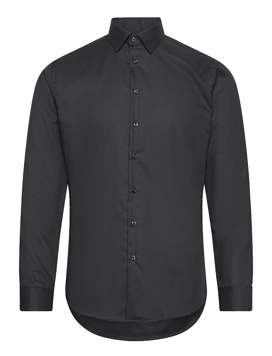 Seven Seas Copenhagen - SEVEN SEAS Royal Oxford | slim - oxford skjorter - charcoal - 0