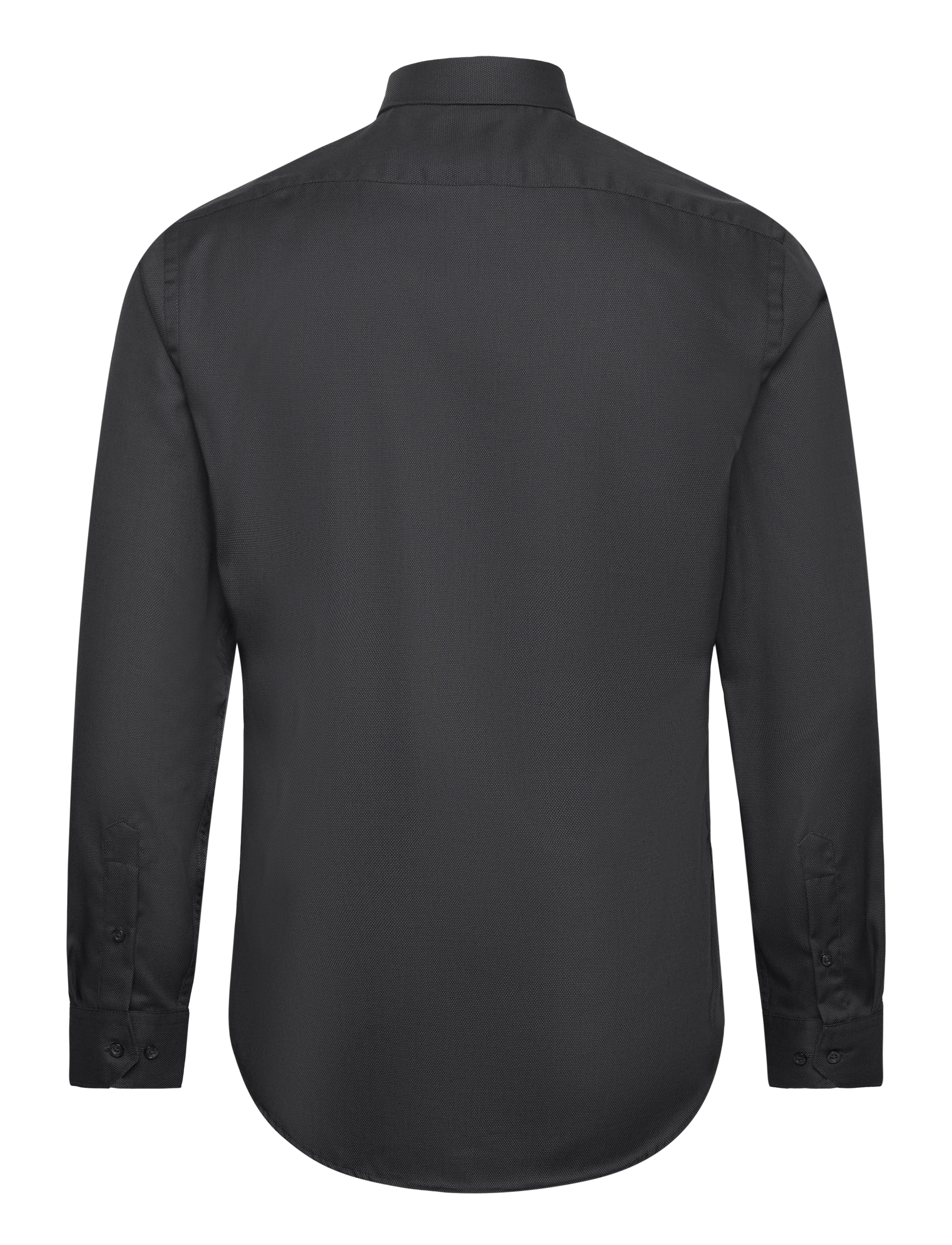 Seven Seas Copenhagen - SEVEN SEAS Royal Oxford | slim - oxford skjorter - charcoal - 1