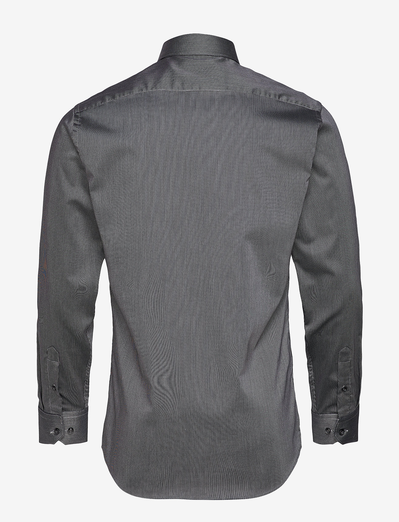 Seven Seas Copenhagen - SEVEN SEAS Fine Twill California | slim - business skjortor - dark grey - 1