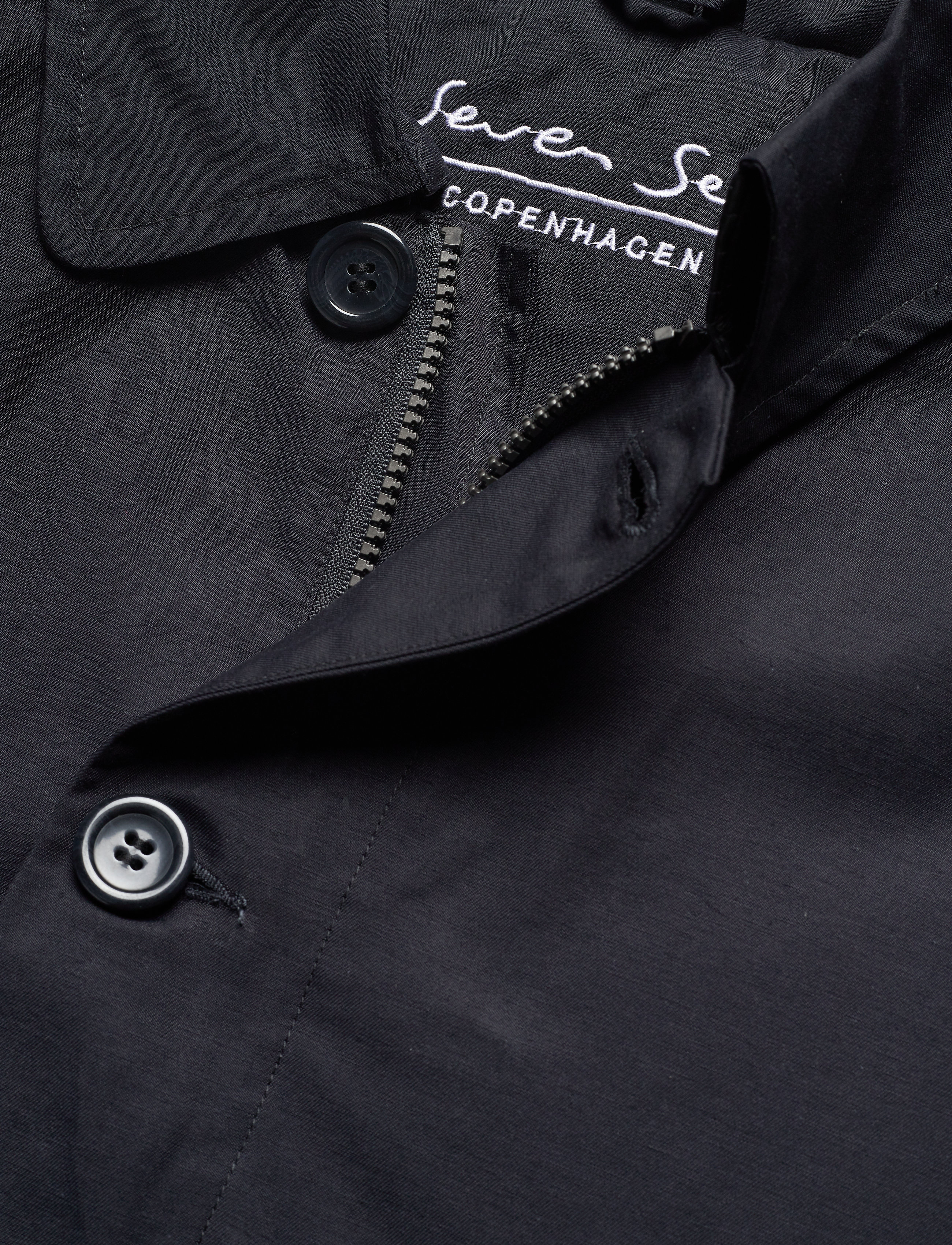 Seven Seas Copenhagen - OXFORD JACKET - navy - 2