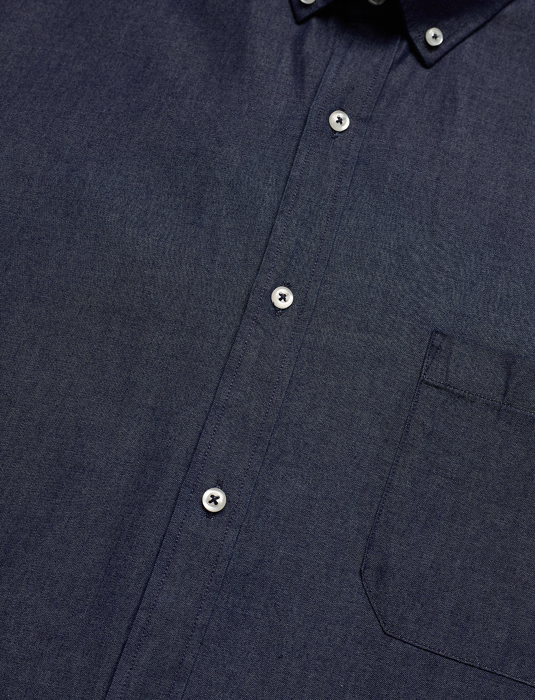 Seven Seas Copenhagen - SEVEN SEAS Soft Denim | modern - denimskjorter - indigo - 3