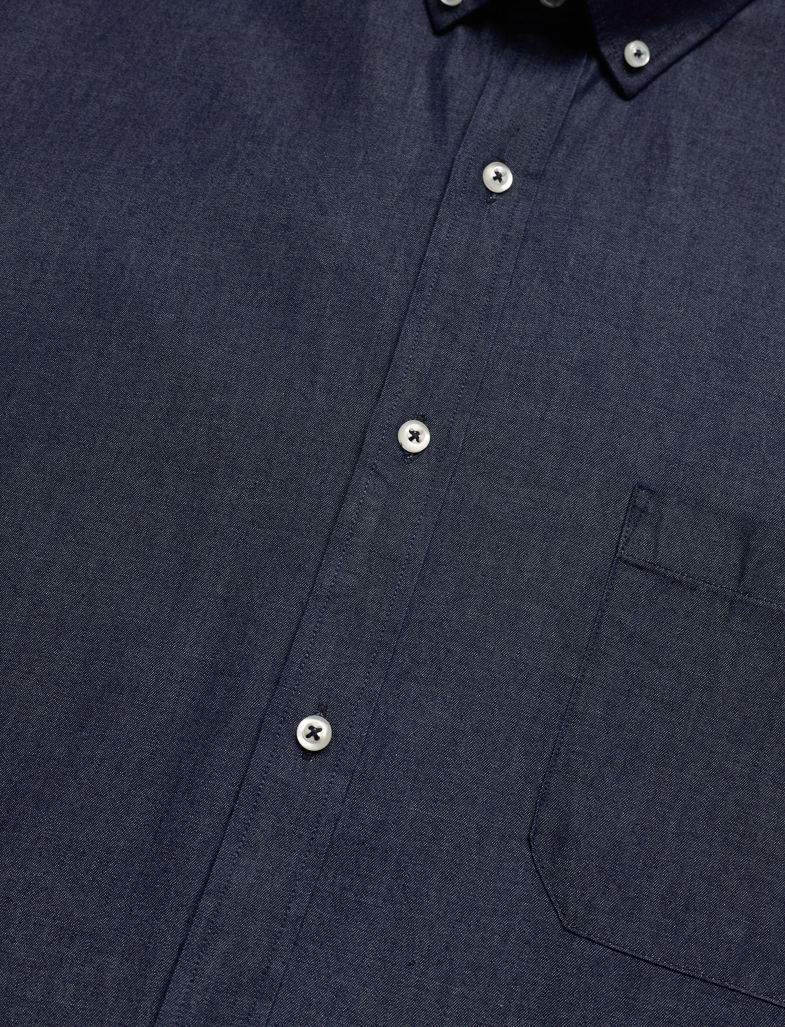 Seven Seas Copenhagen - SEVEN SEAS Soft Denim | modern - denim shirts - indigo - 4