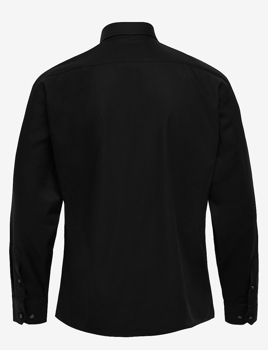 Seven Seas Copenhagen - SEVEN SEAS Fine Twill | modern - ametlikud särgid - black - 2