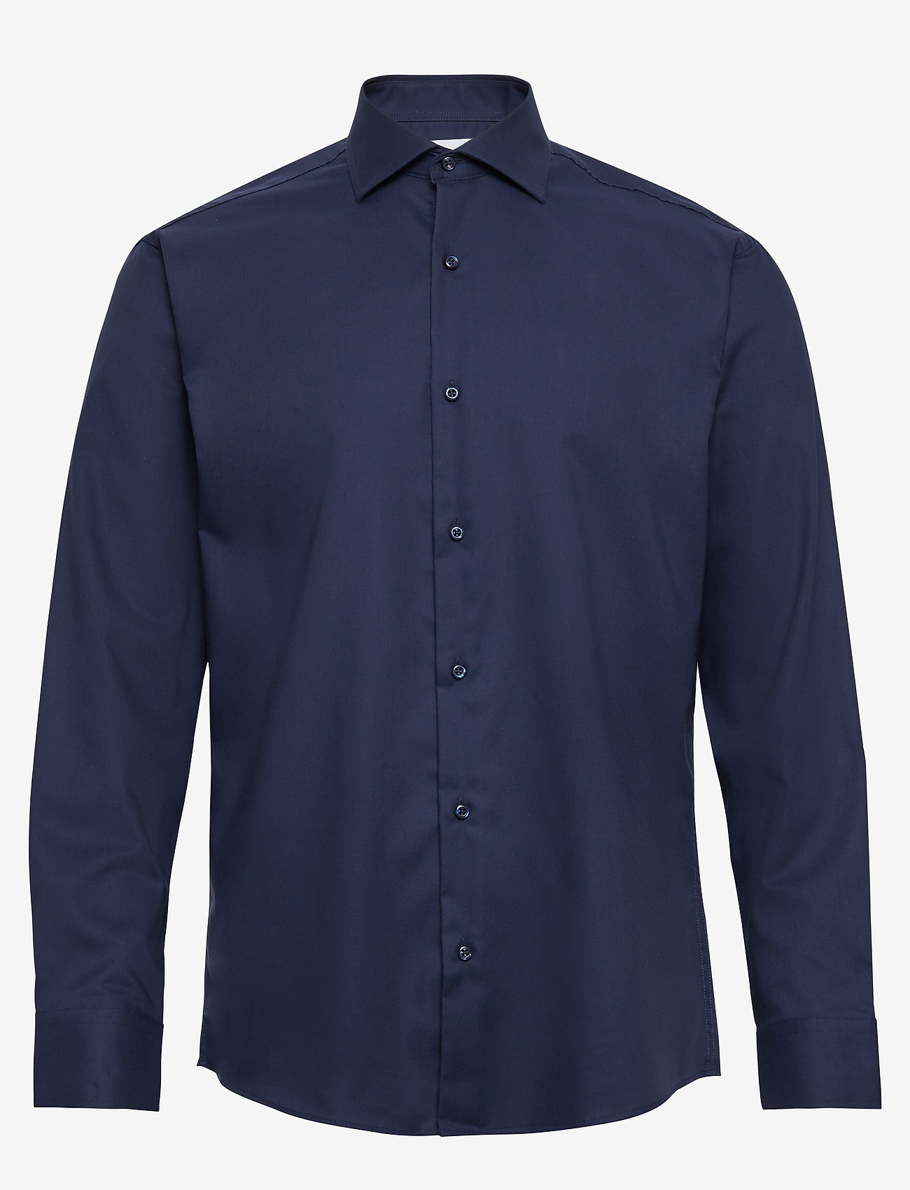 Seven Seas Copenhagen - SEVEN SEAS Fine Twill | modern - basic-hemden - navy - 0