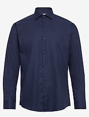 Seven Seas Copenhagen - Fine Twill - Boozt - basic skjortor - navy - 0