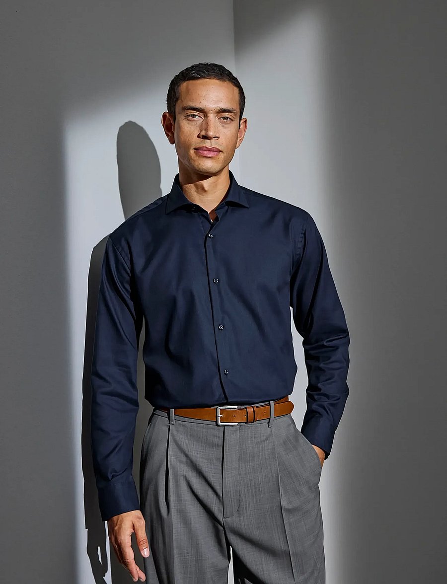 Seven Seas Copenhagen - SEVEN SEAS Fine Twill | modern - formelle hemden - navy - 0