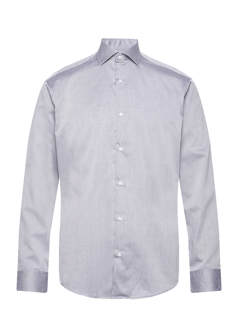 Seven Seas Copenhagen - Fine Twill - Boozt - pidulikud särgid - silver grey - 0