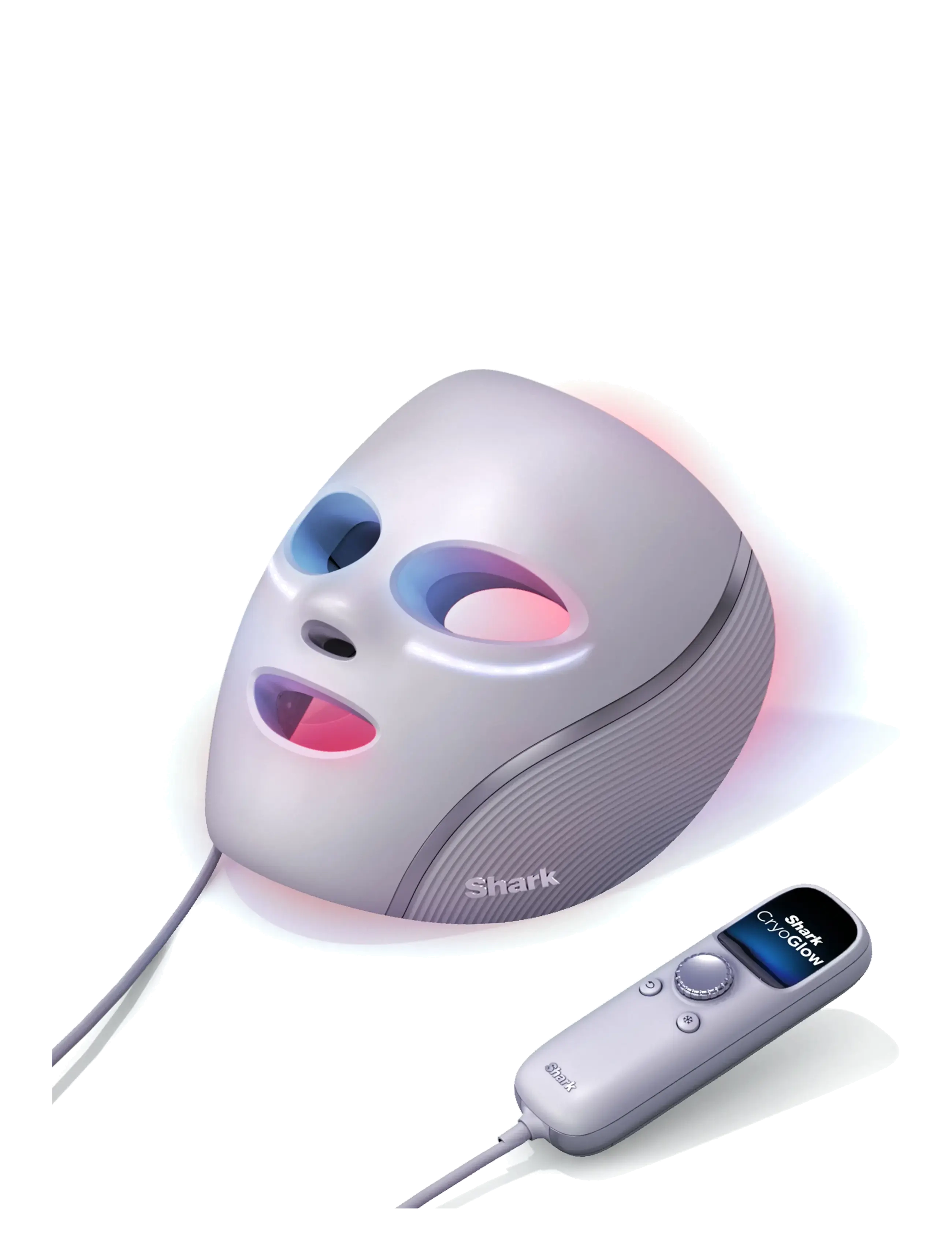 Shark Cryoglow Blemish Repair Mask With Charging Stand, Beauty Tech, Hvid, Str: ONE SIZE x 14