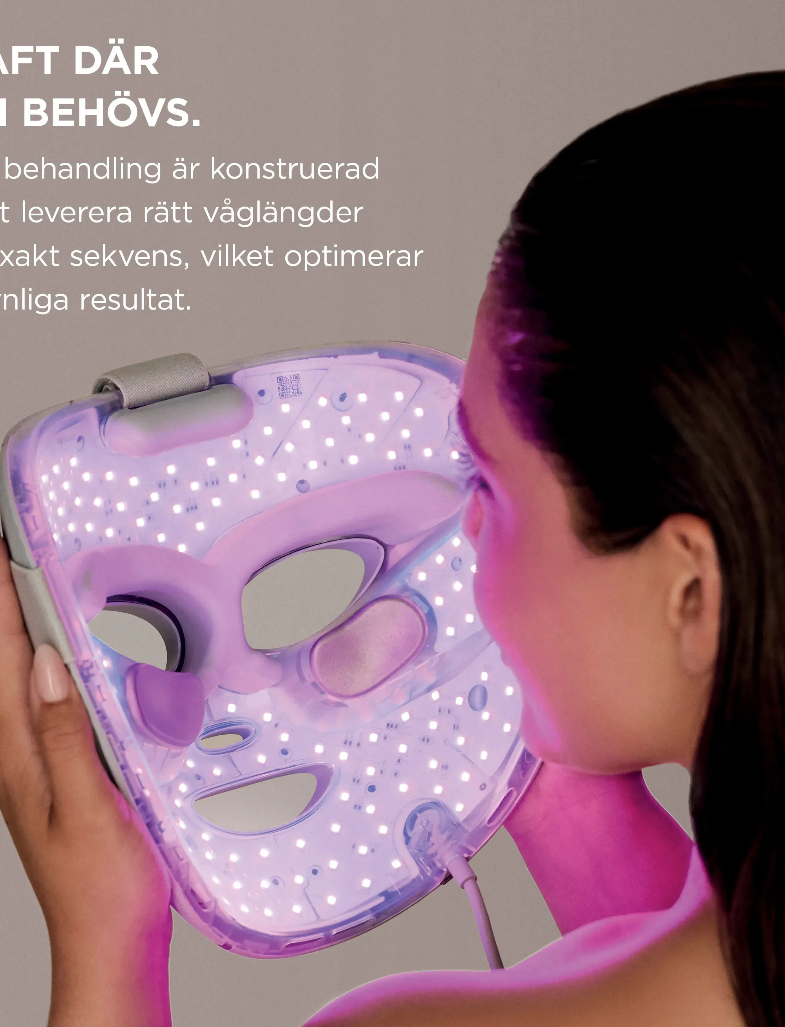 Shark - Shark CryoGlow Blemish Repair Mask with Charging Stand - beauty tech - white - 4