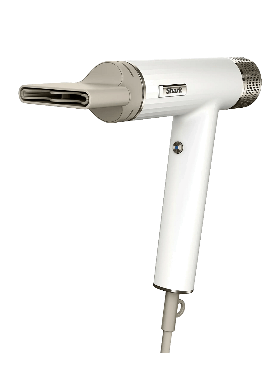 Shark - SHARK SPEEDSTYLE HD352EU 5-i-1 HÅRTORK & RAPIDGLOSS FINISHER - föönid - white - 2