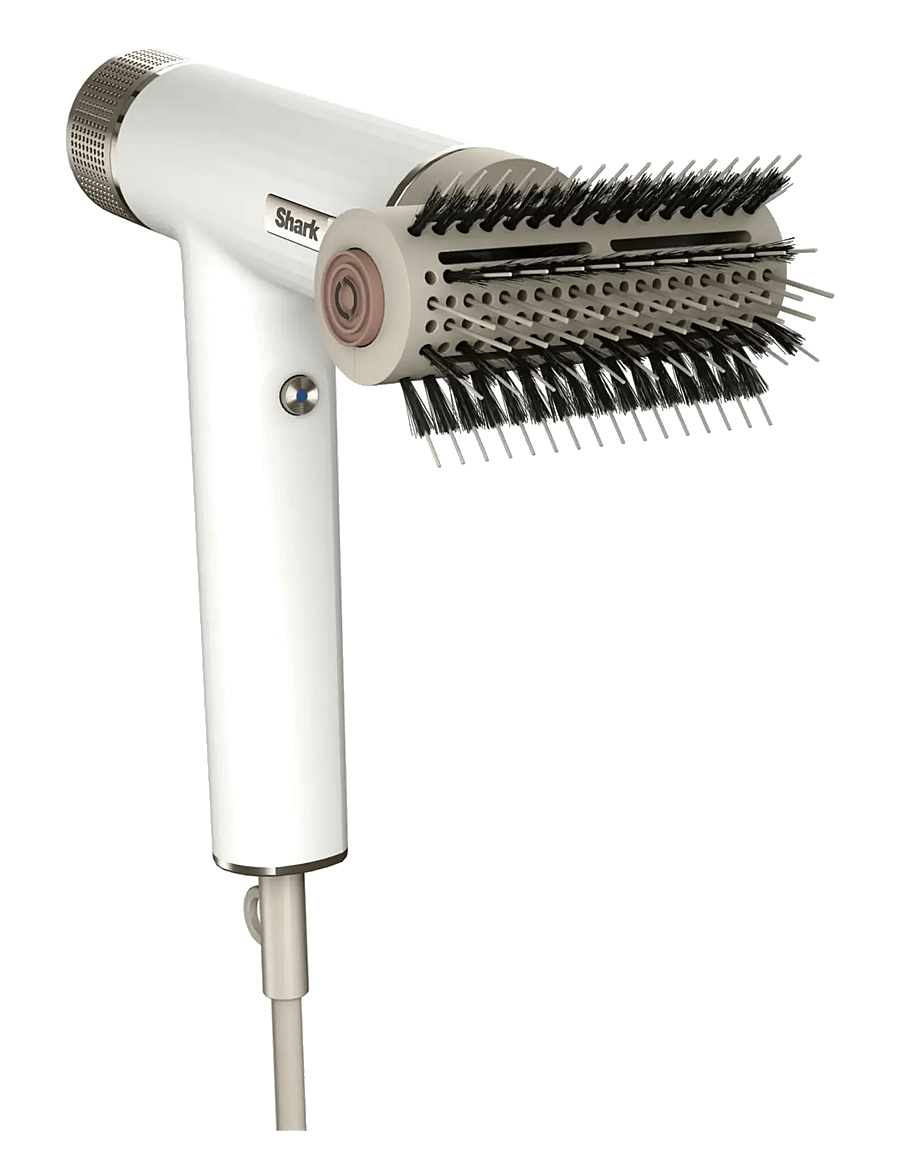 Shark - SHARK SPEEDSTYLE HD352EU 5-i-1 HÅRTORK & RAPIDGLOSS FINISHER - föönid - white - 3